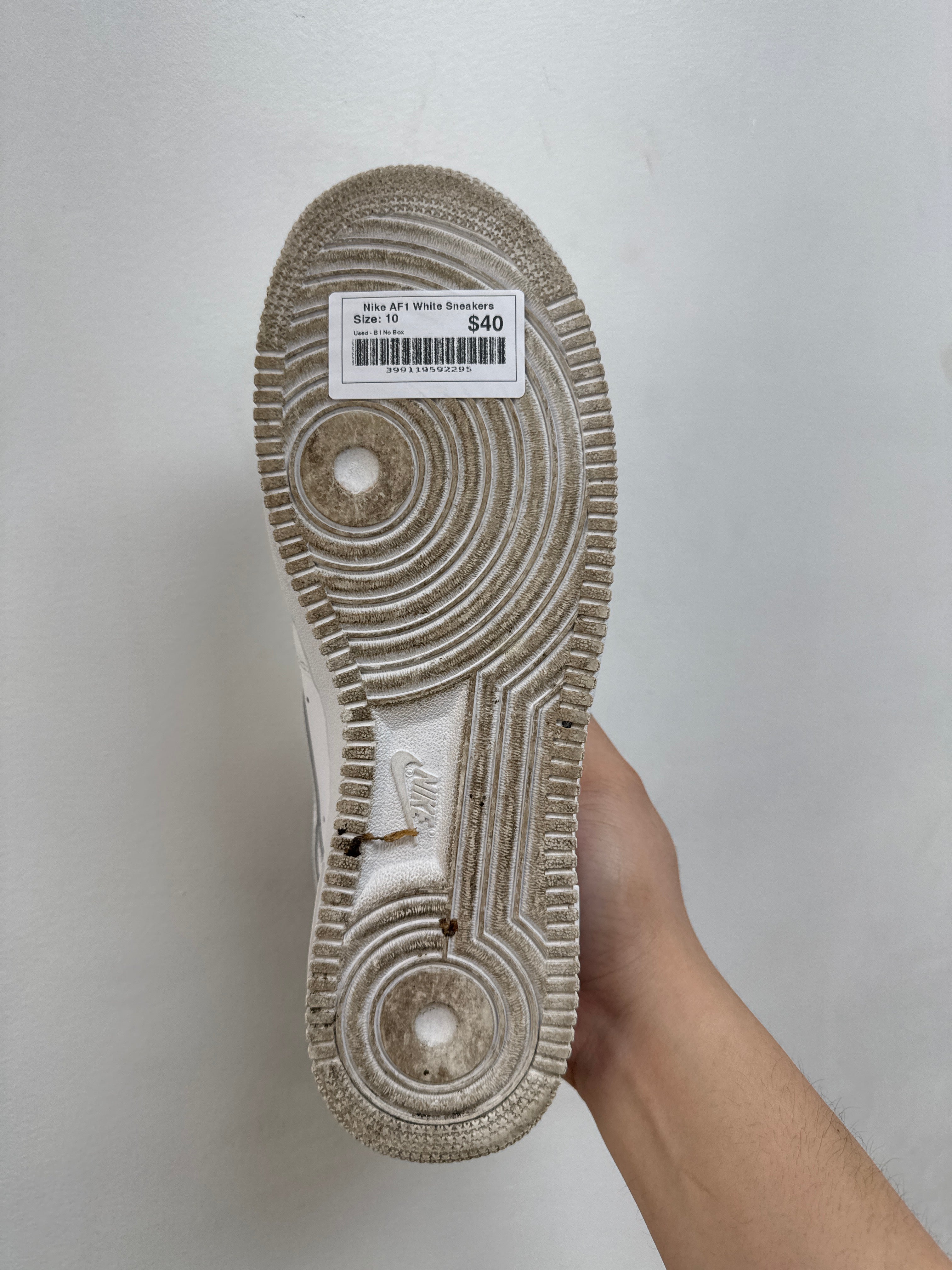 Nike AF1 White Sneakers