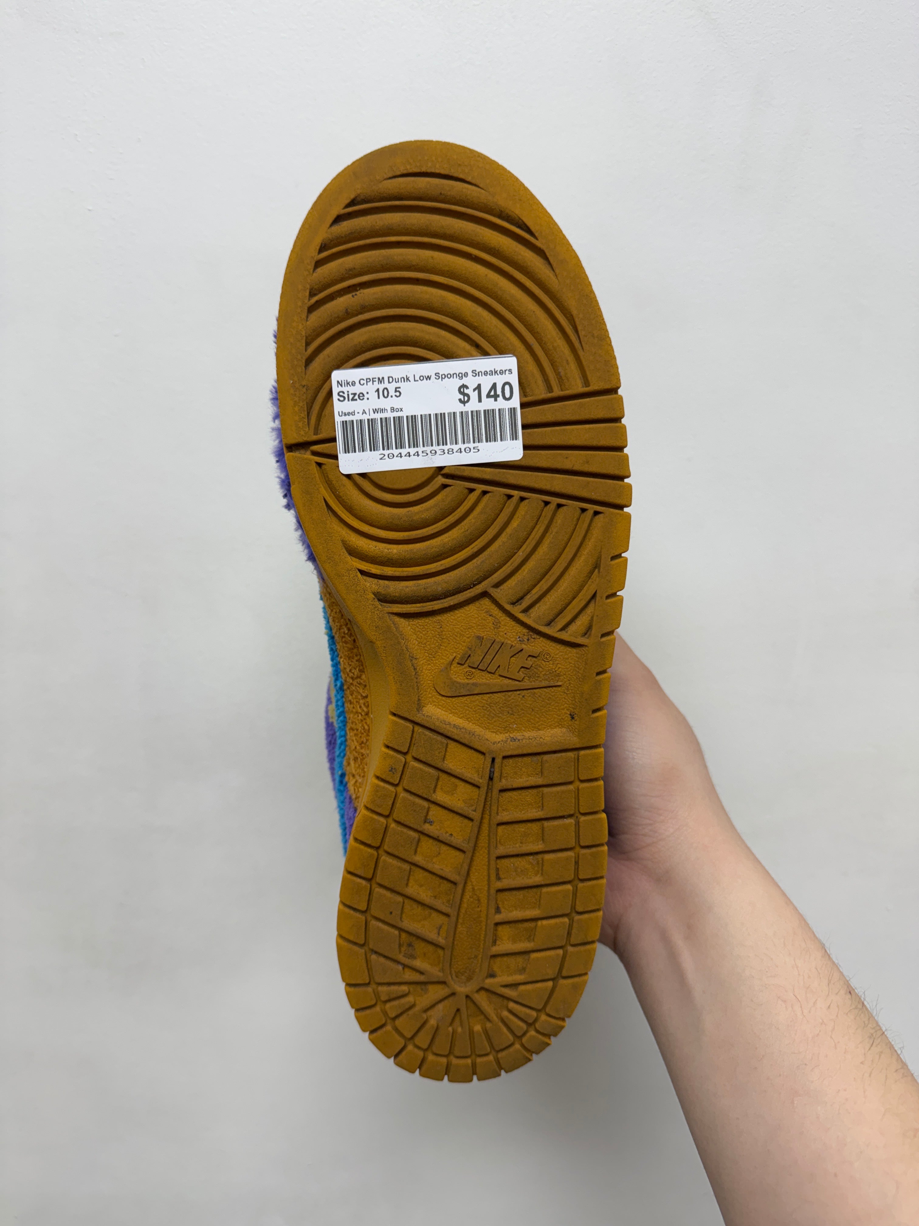 Nike CPFM Dunk Low Sponge Sneakers