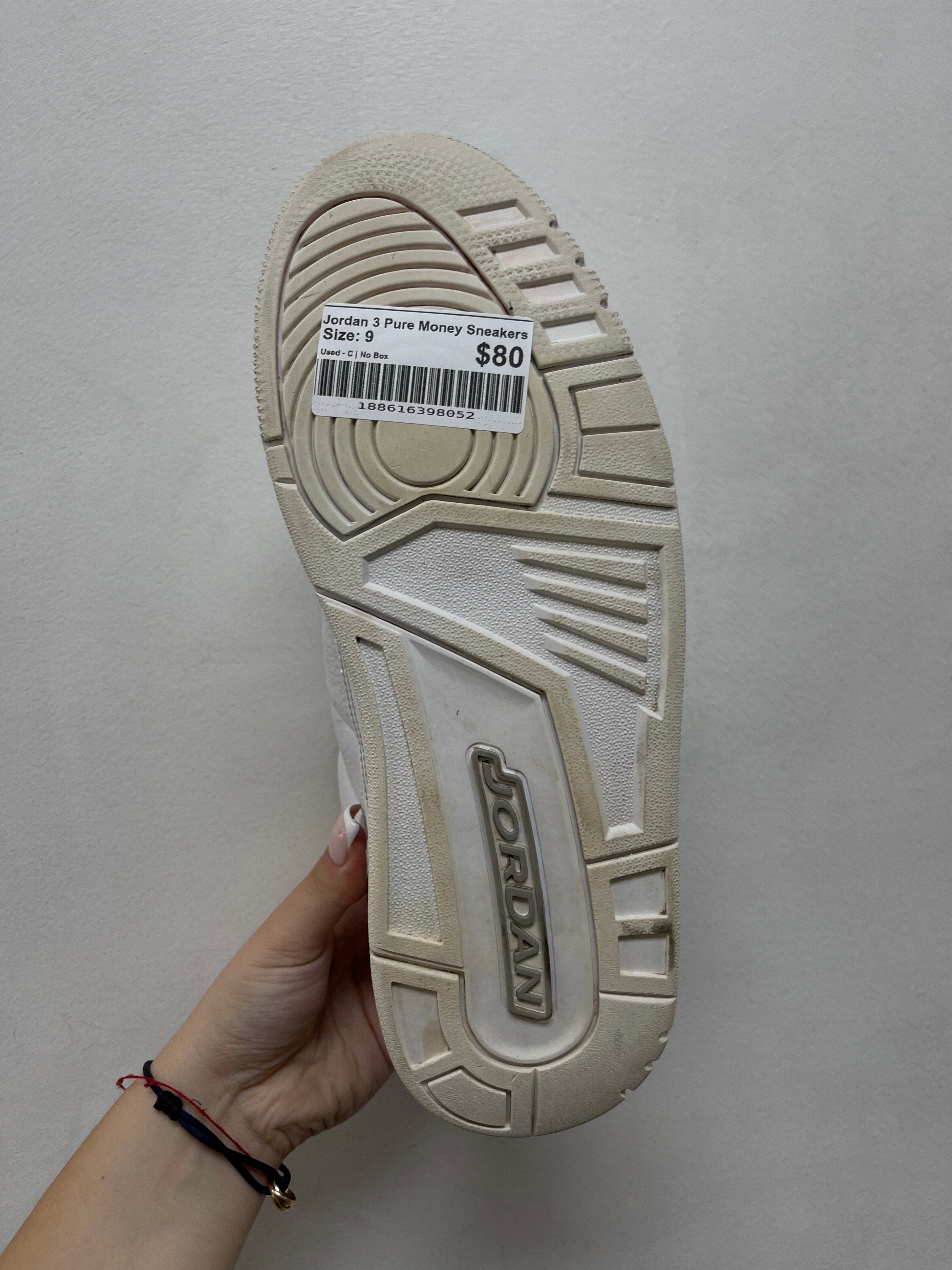 Jordan 3 Pure Money Sneakers