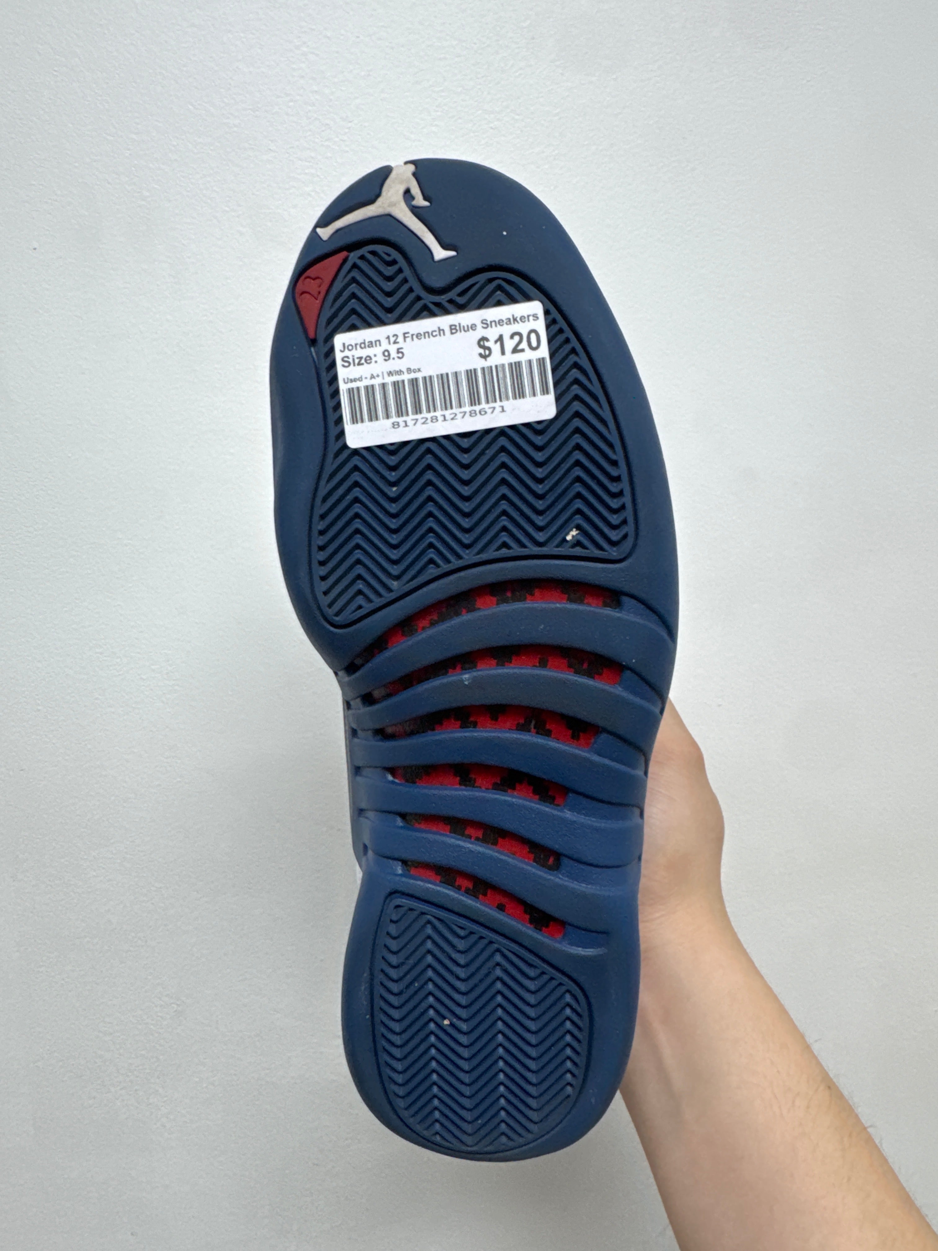 Jordan 12 French Blue Sneakers