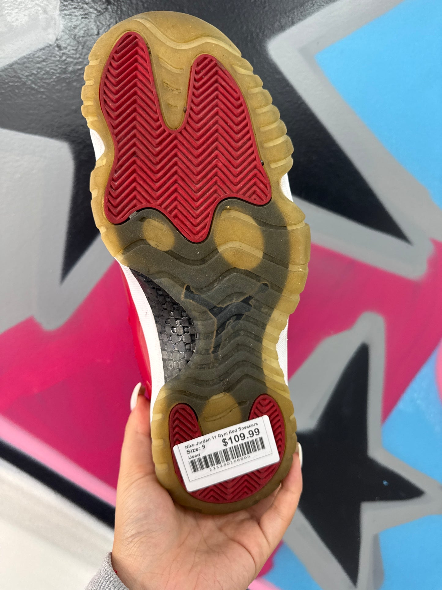 Nike Jordan 11 Gym Red Sneakers
