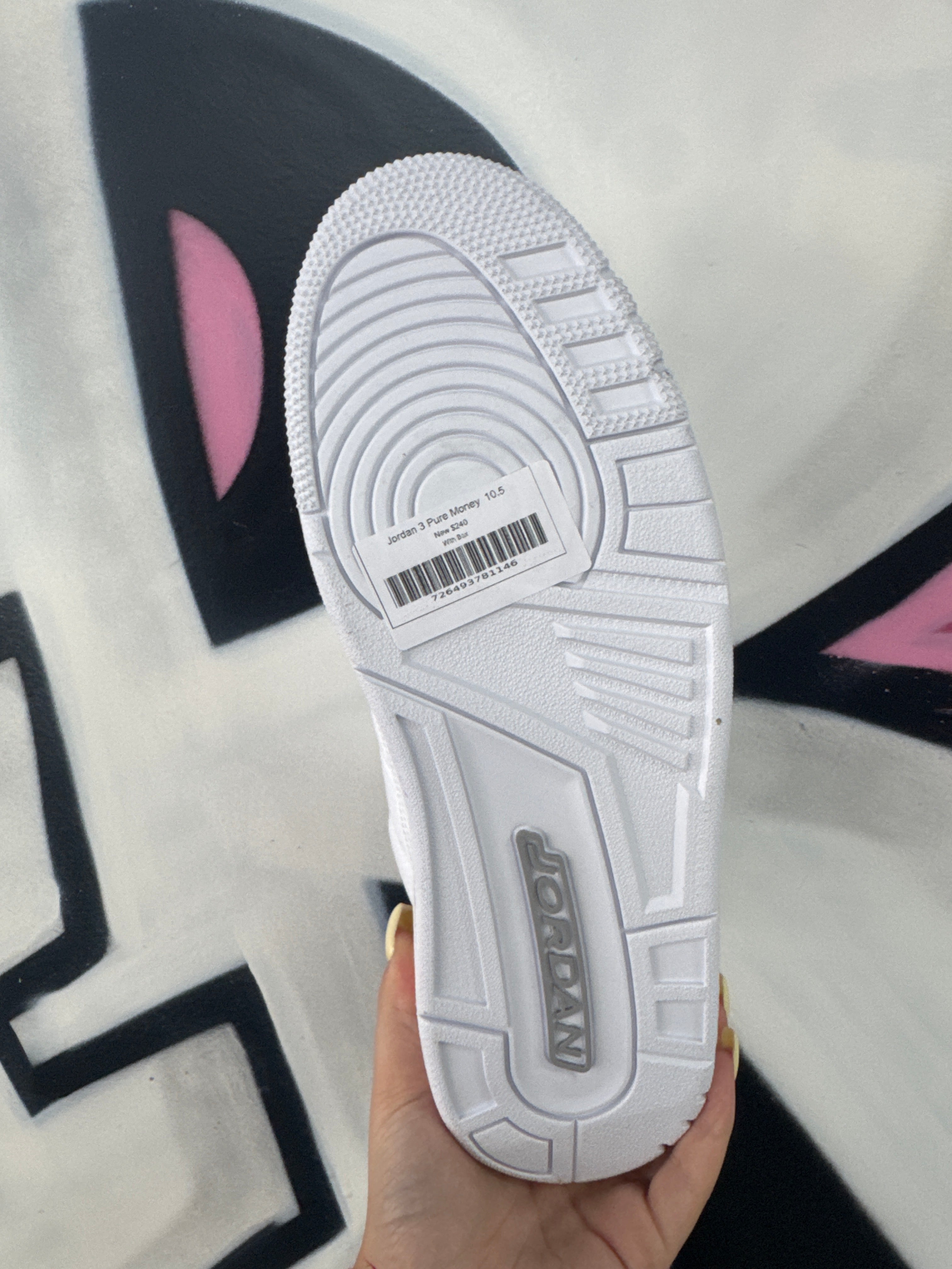 Jordan 3 Pure Money  New With Box