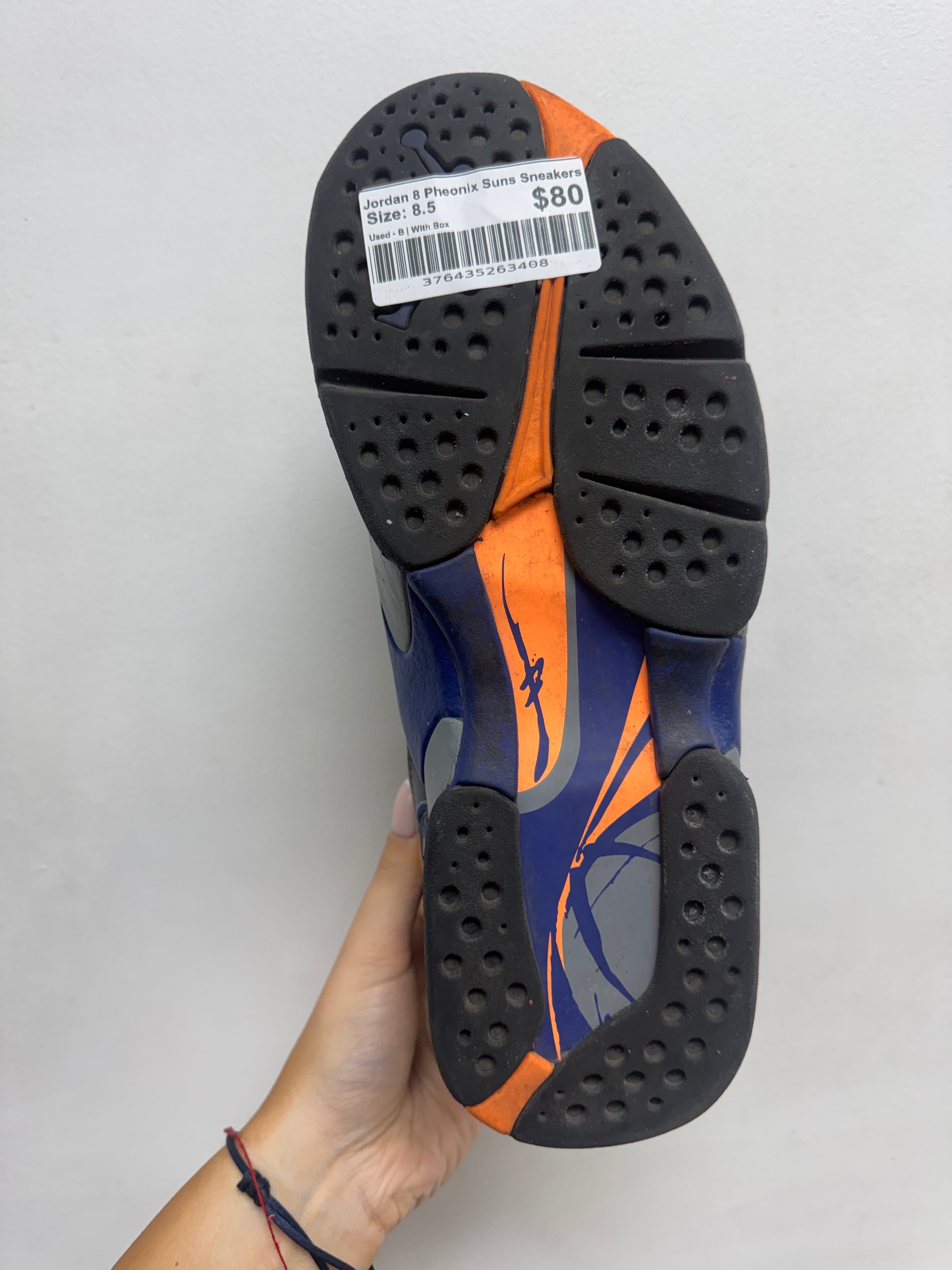 Jordan 8 Pheonix Suns Sneakers
