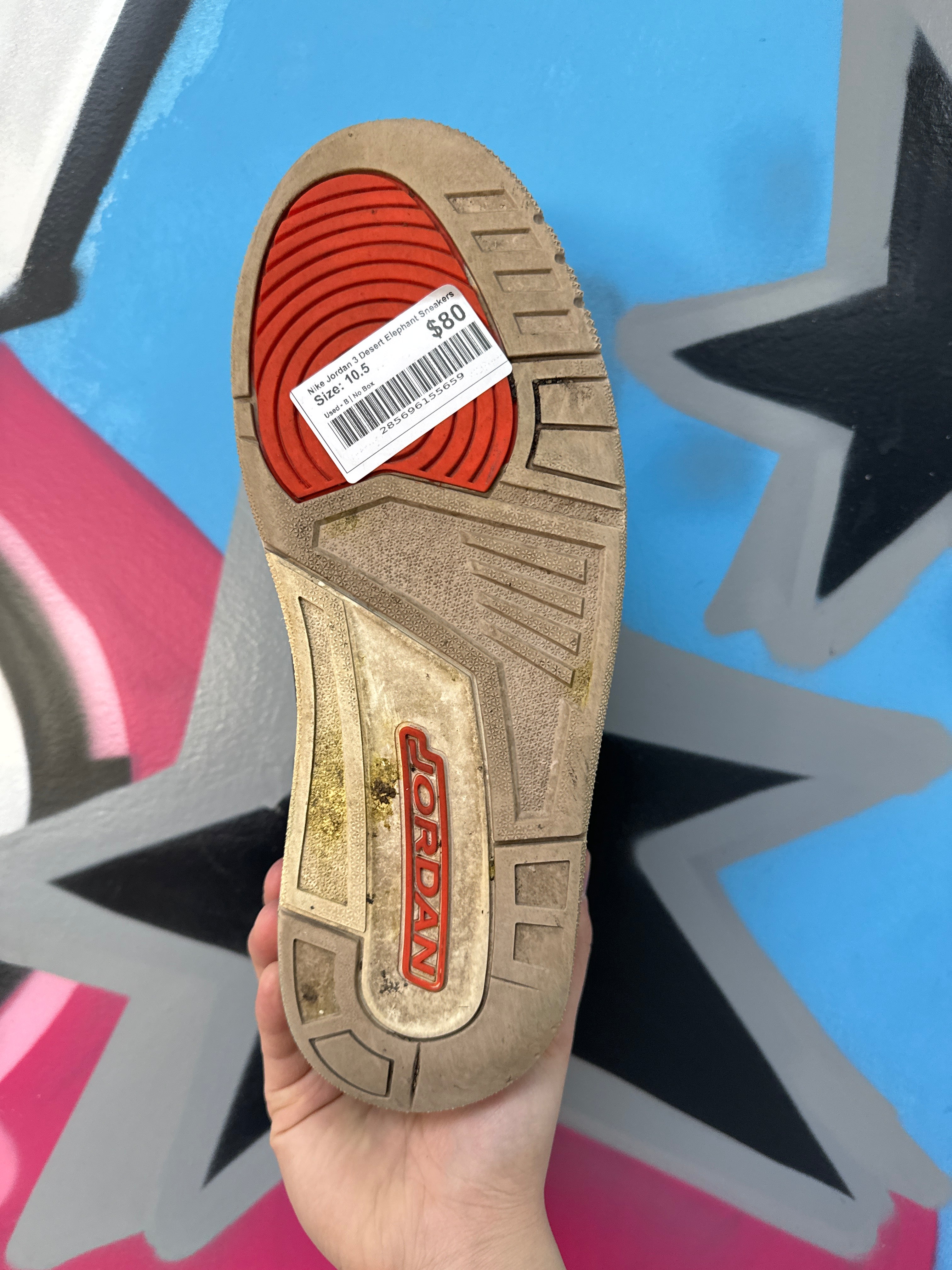 Nike Jordan 3 Desert Elephant Sneakers