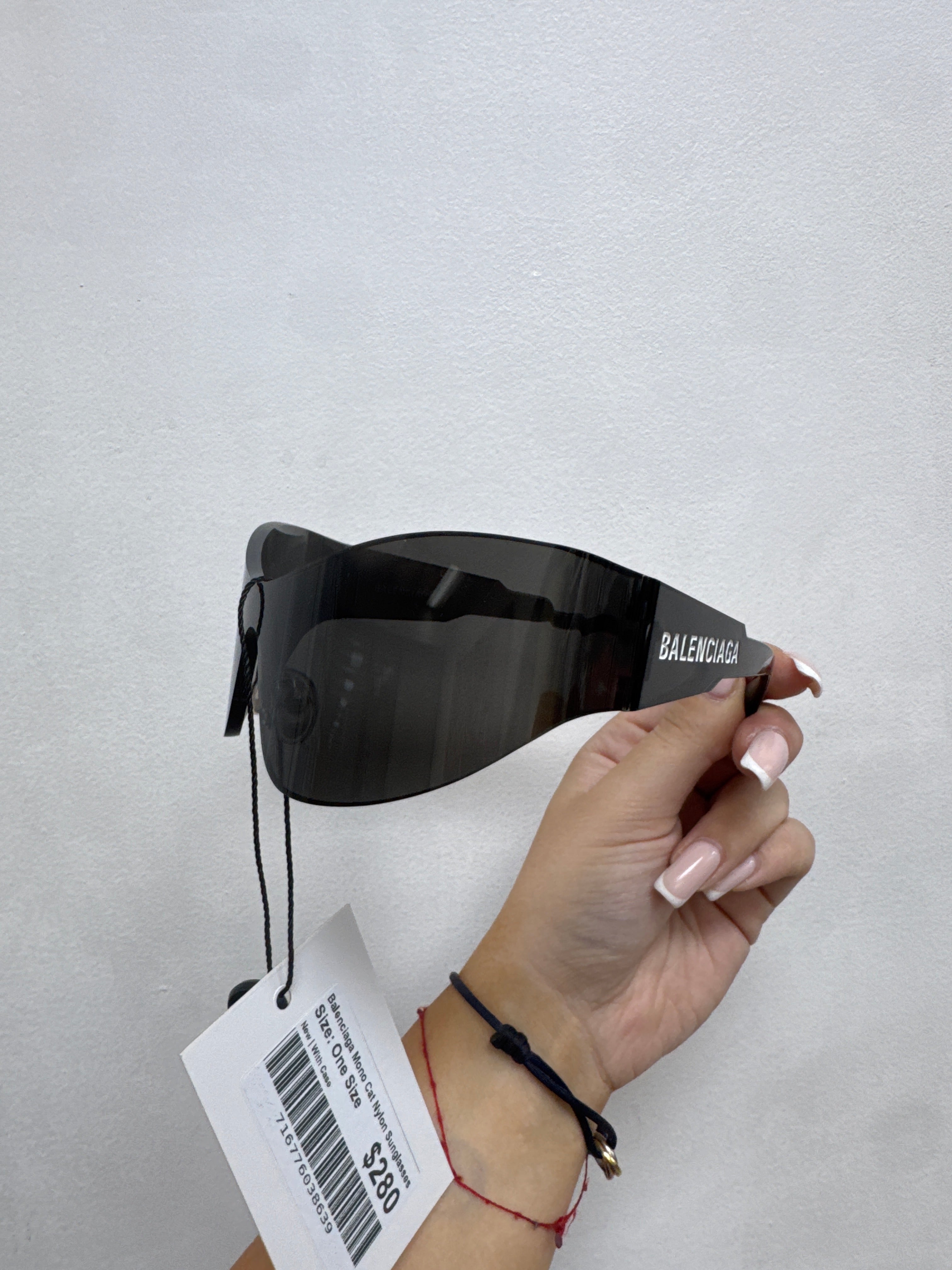 Balenciaga Mono Cat Nylon Sunglasses