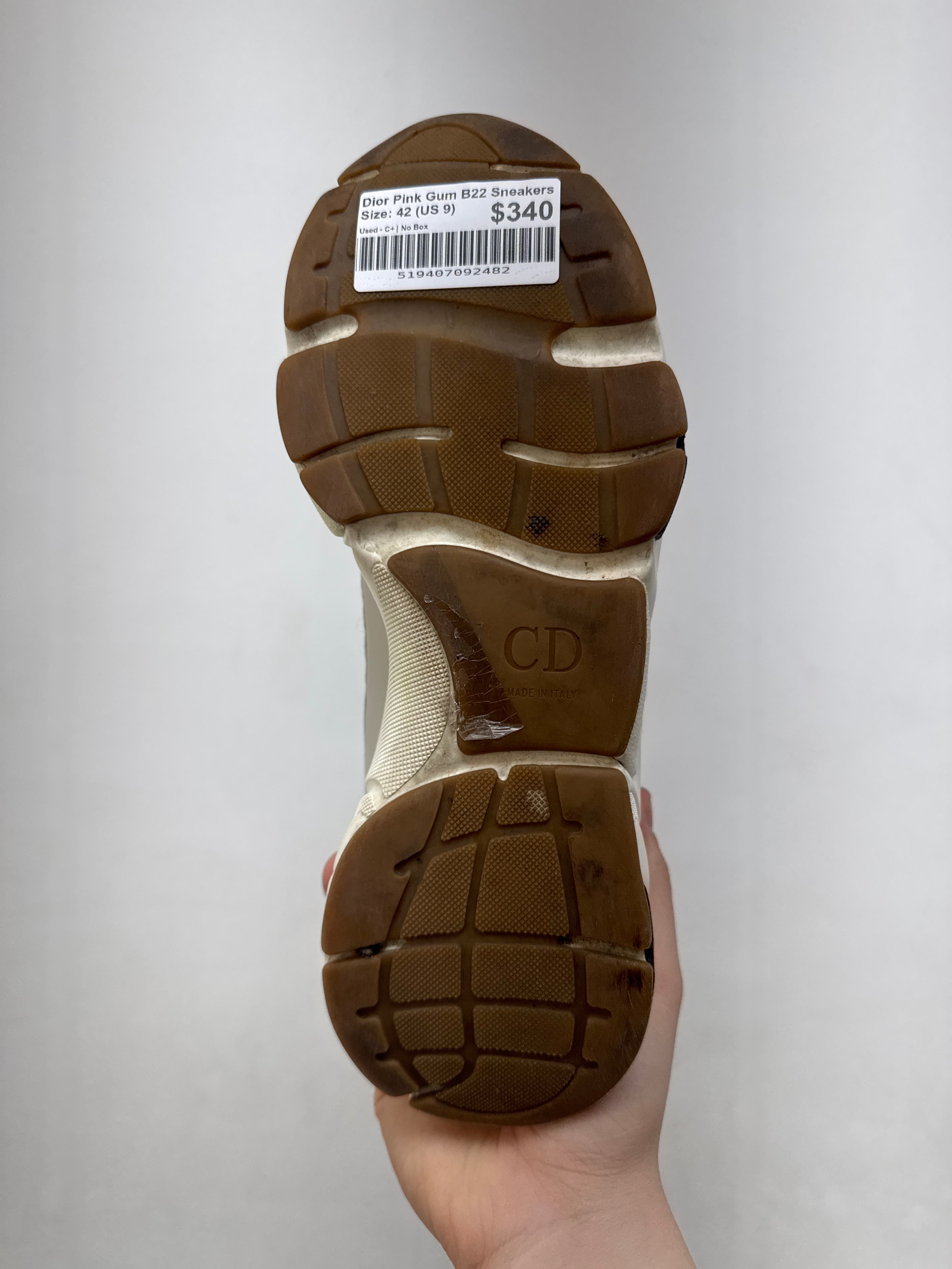 Dior Pink Gum B22 Sneakers
