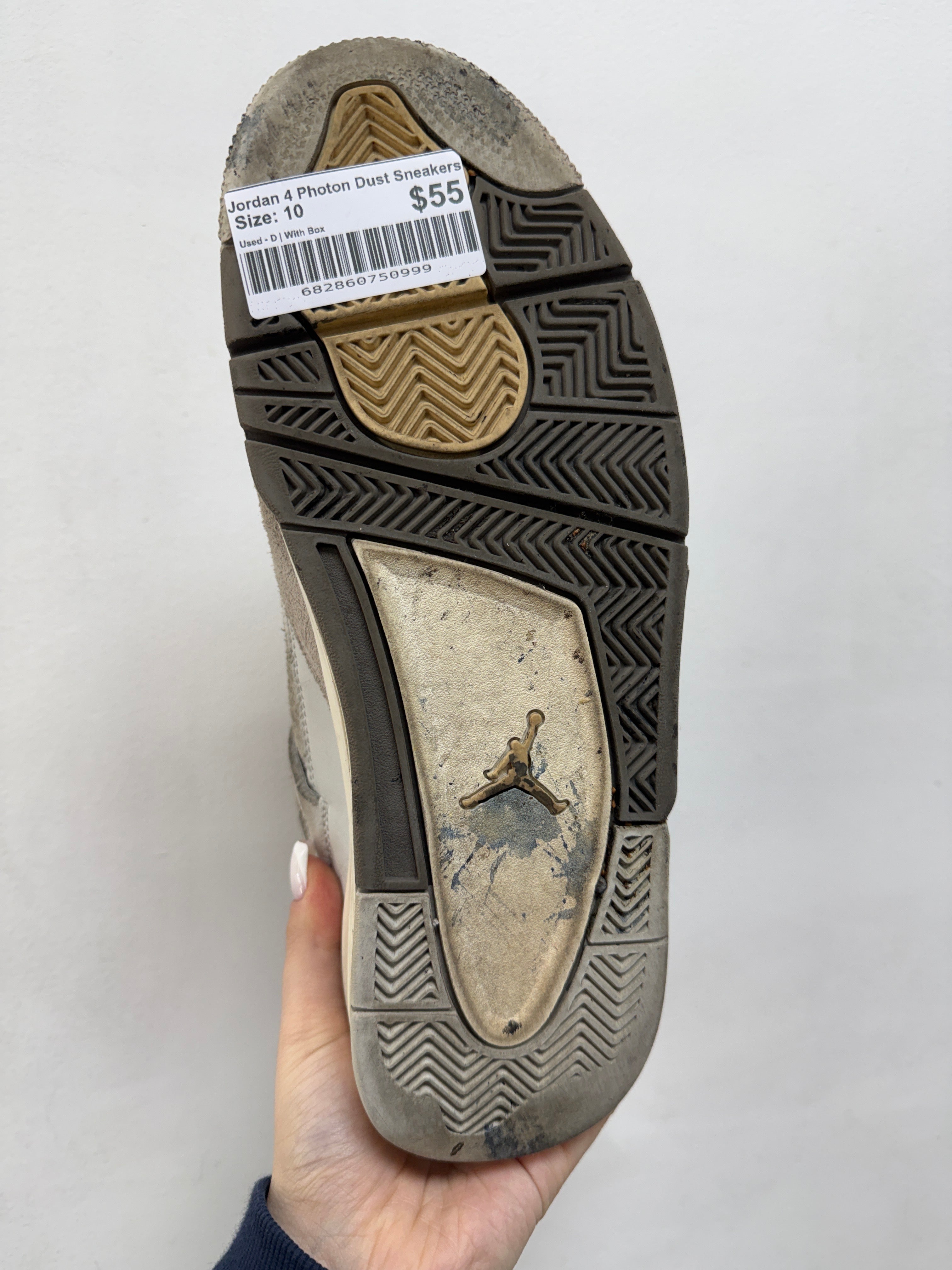 Jordan 4 Photon Dust Sneakers