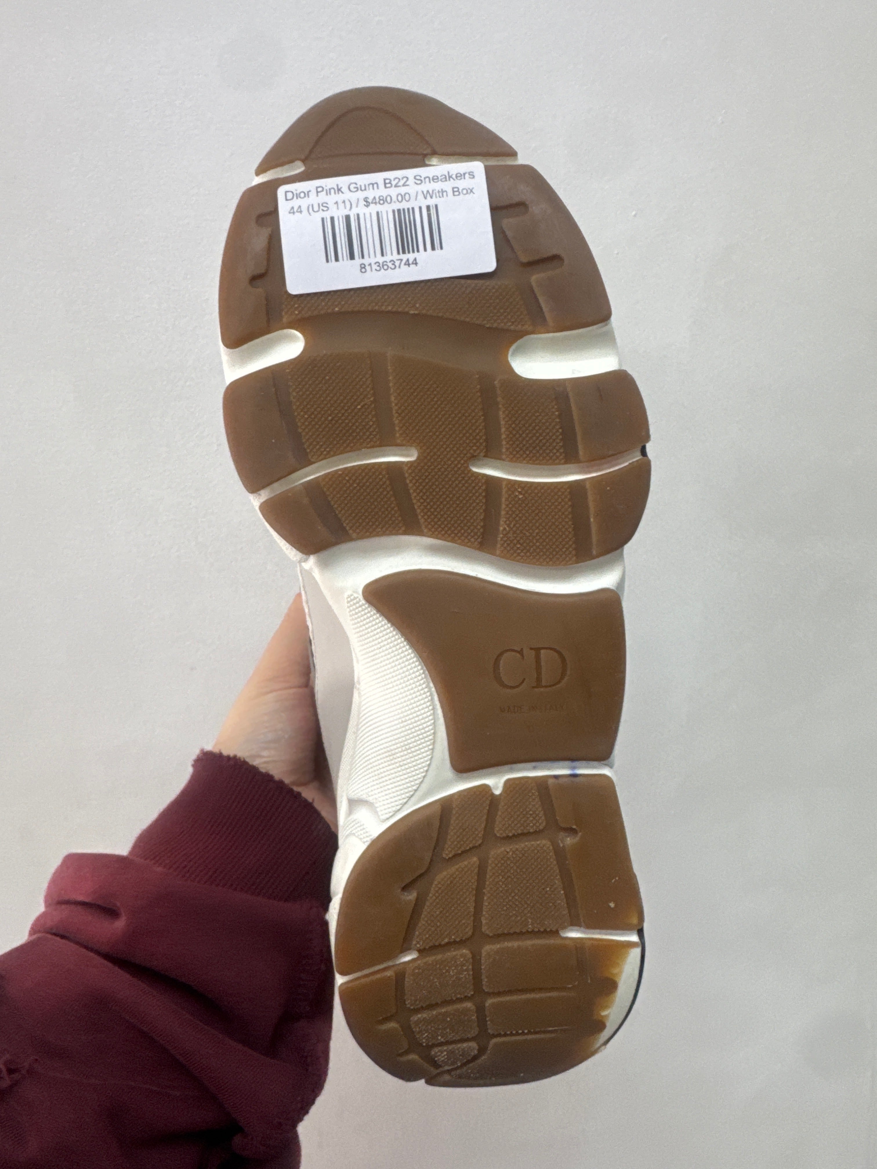 Dior Pink Gum B22 Sneakers