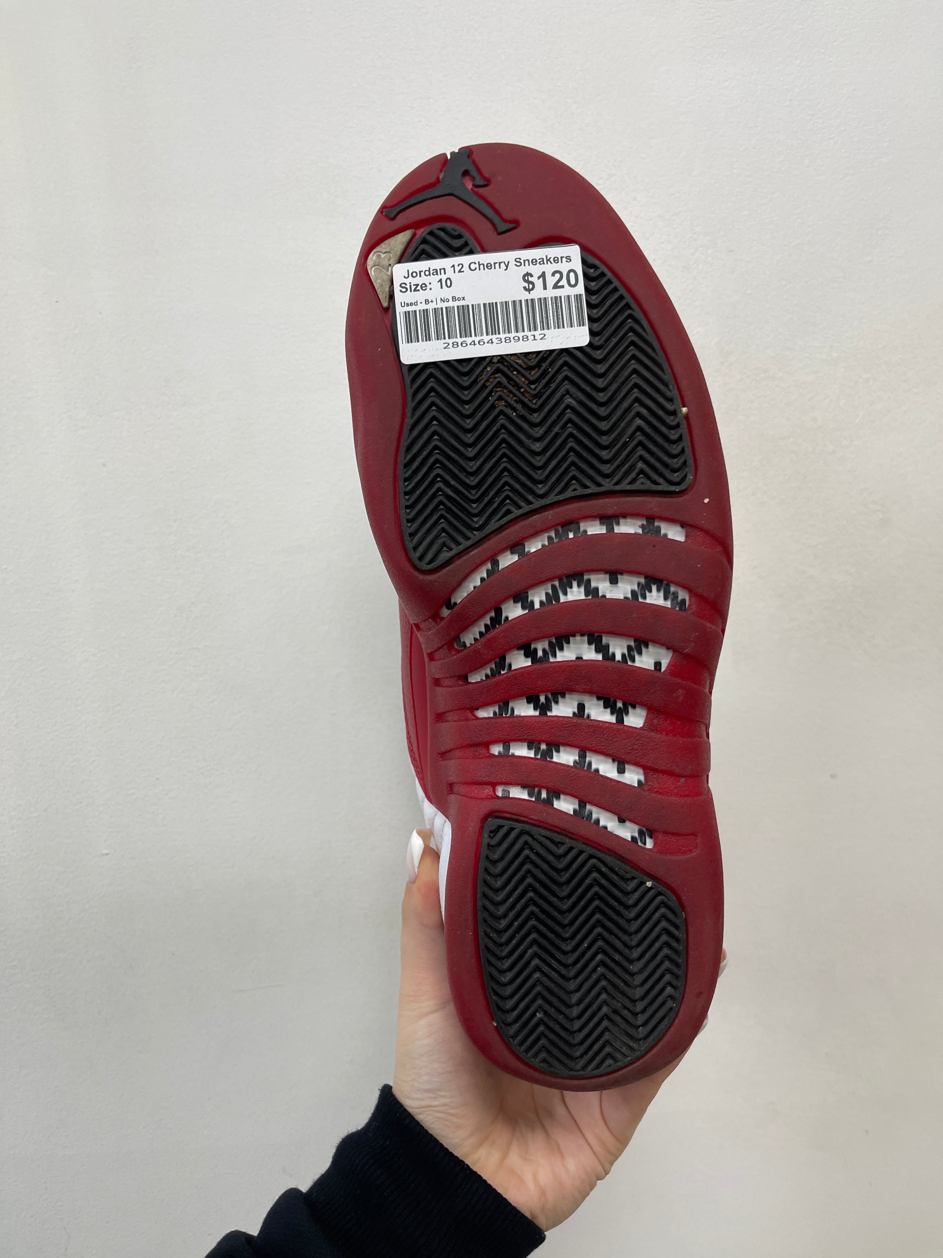 Jordan 12 Cherry Sneakers