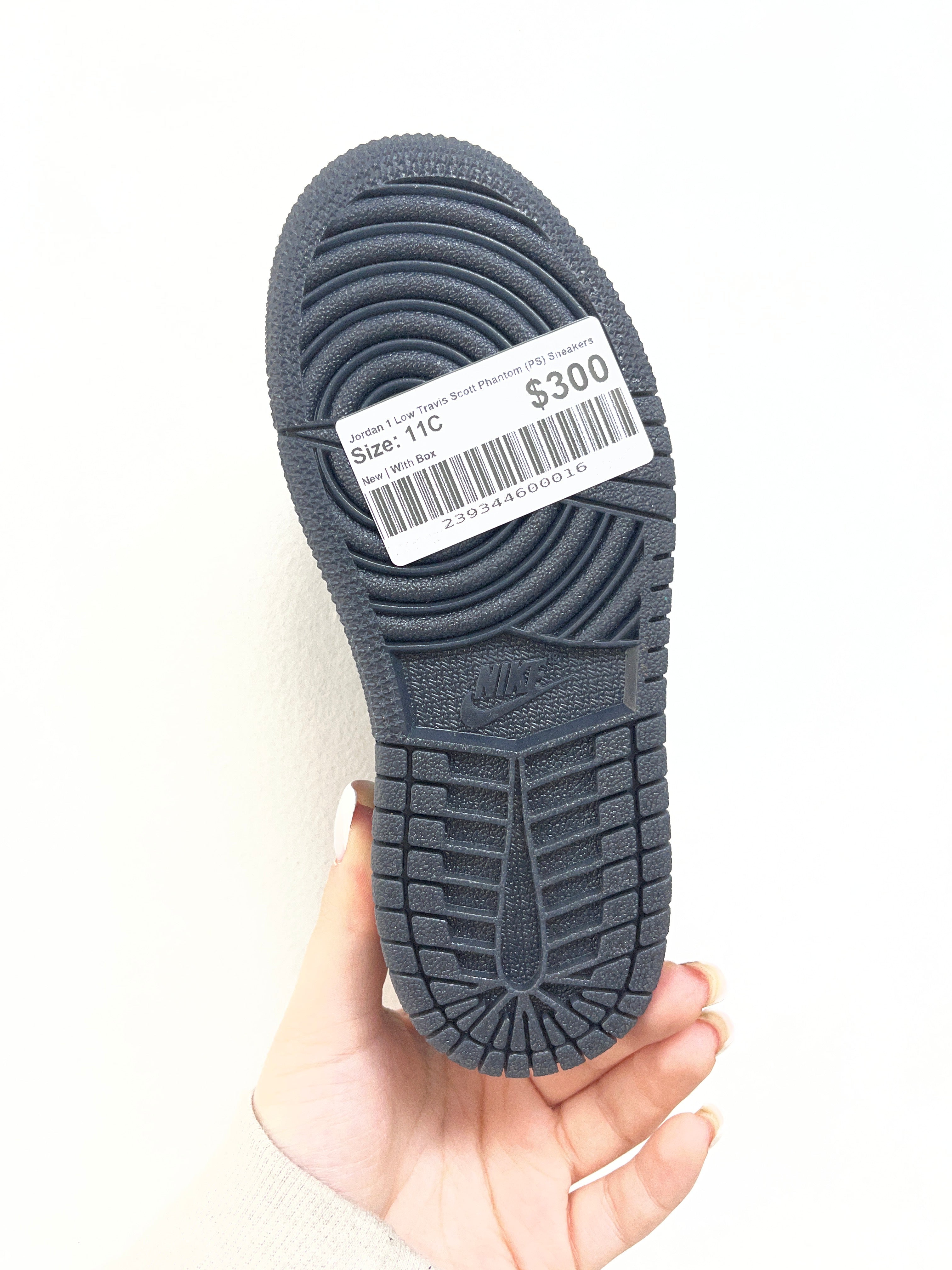 Jordan 1 Low Travis Scott Phantom (PS) Sneakers