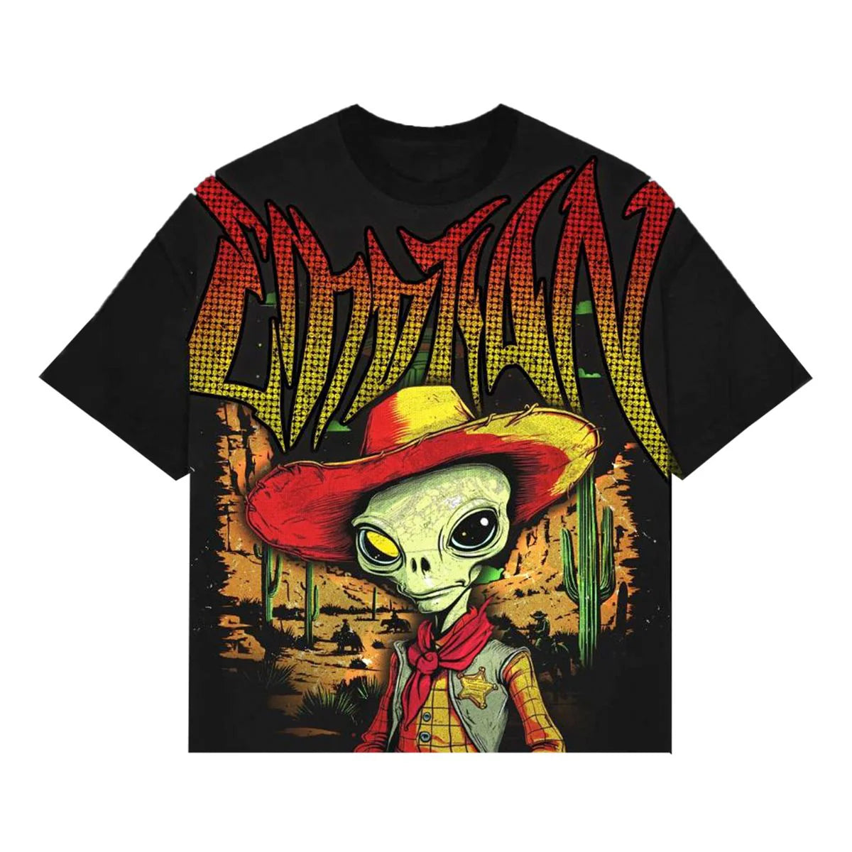 Mixed Emotions "Ranger" Rhinestone Black Tee