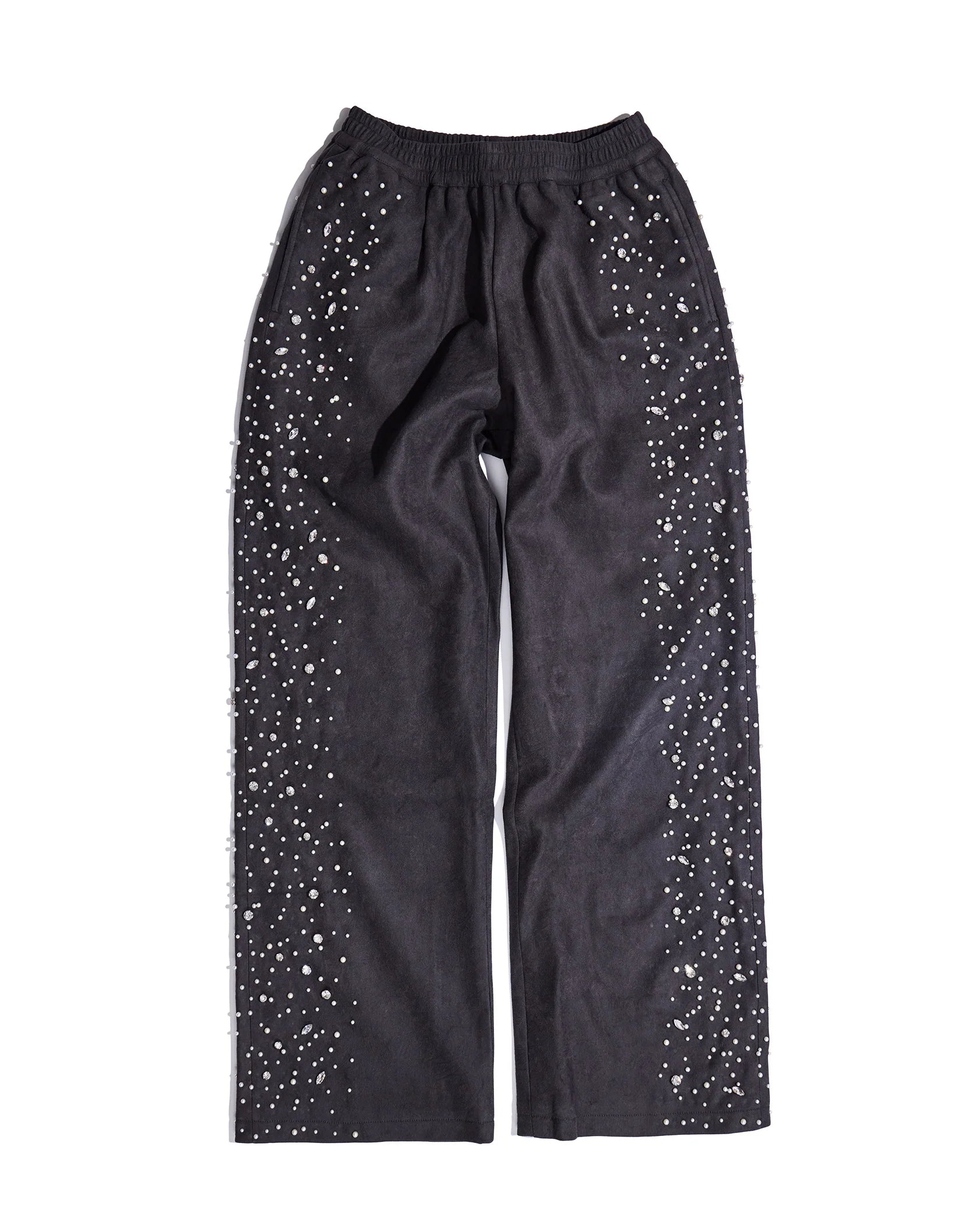 Birth Of Royal Child "Cashew Blossom Pearl" Black Sweats