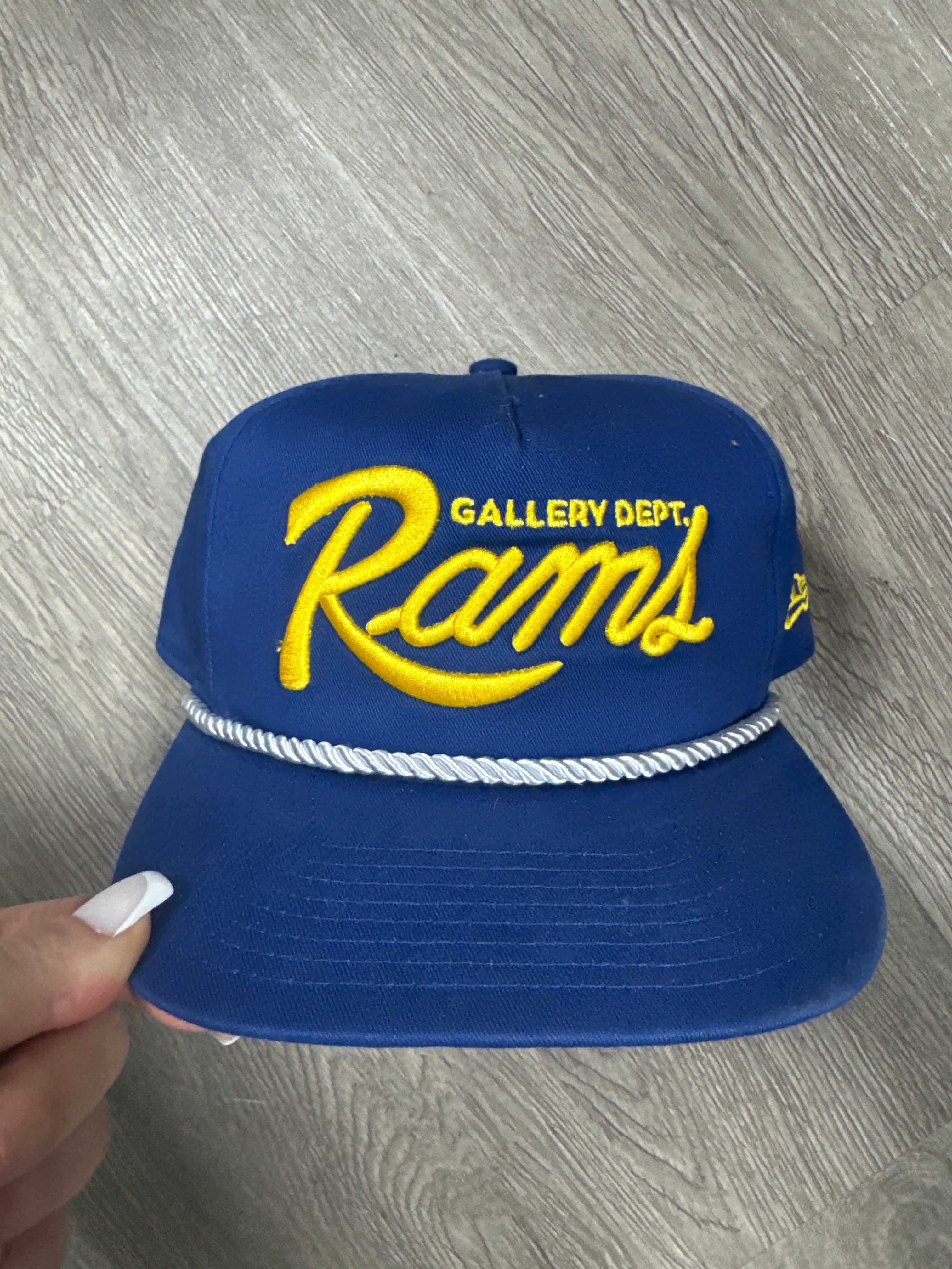Gallery Dept Blue Yellow Rams Hat