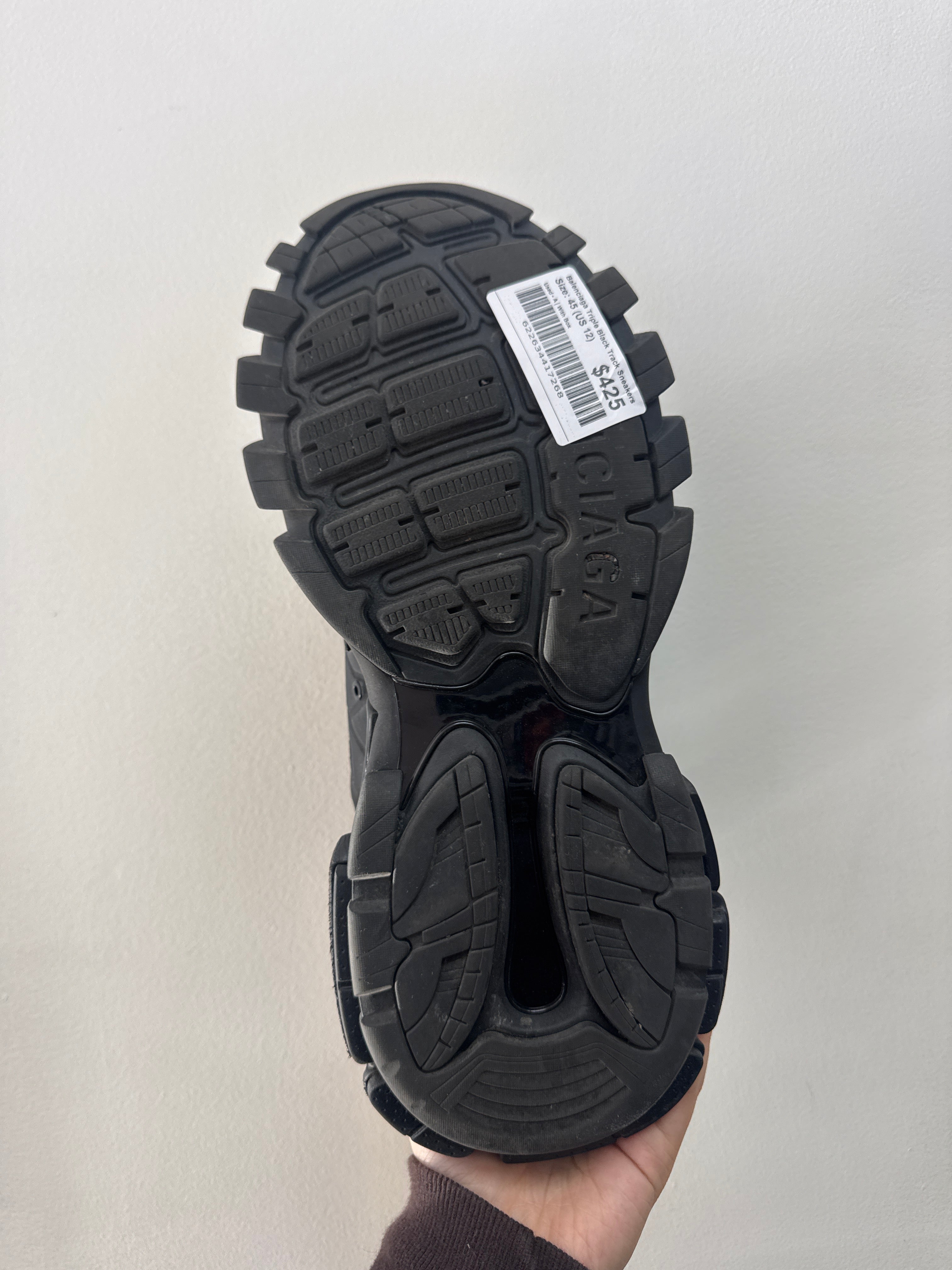 Balenciaga Triple Black Track Sneakers