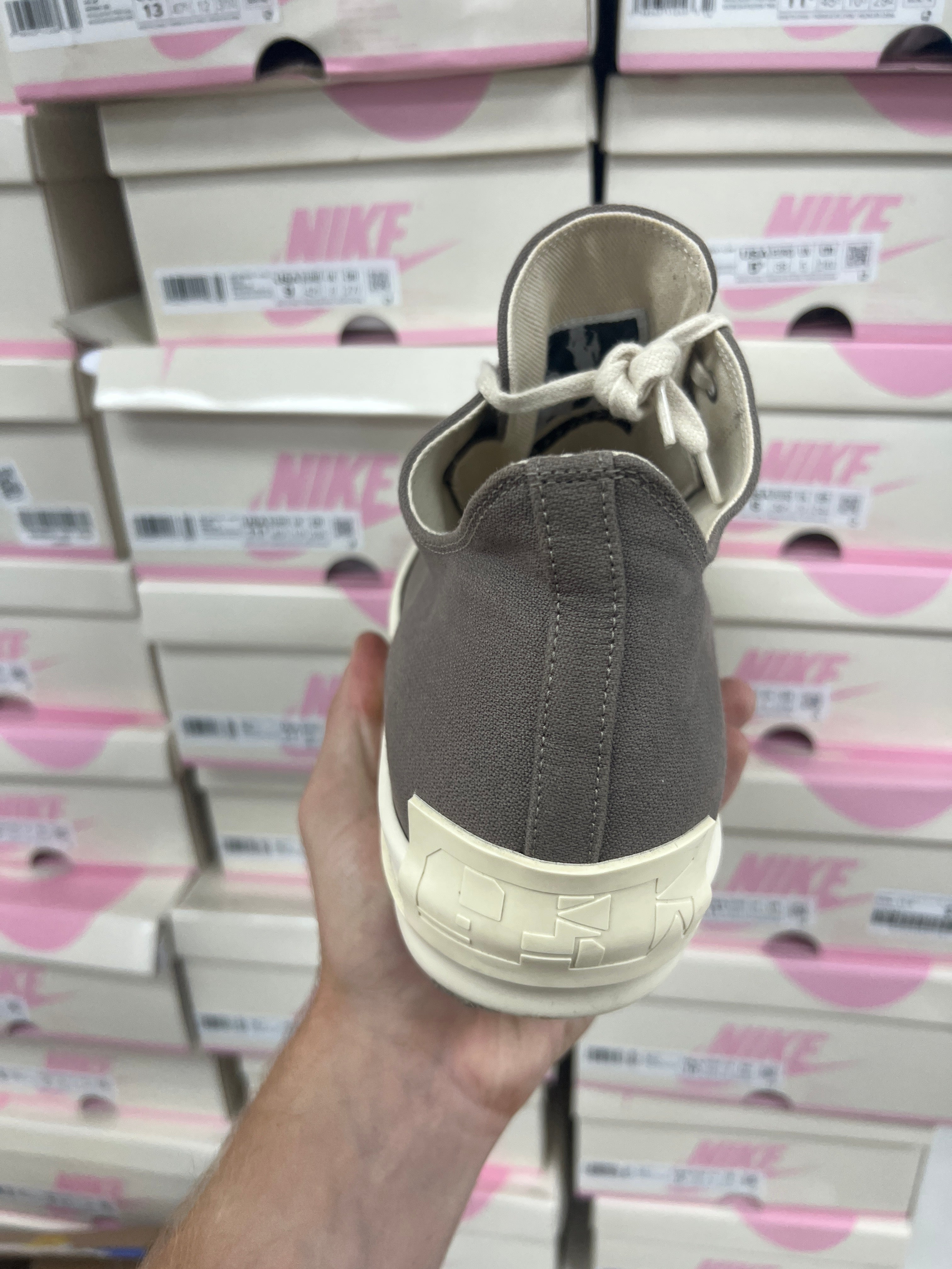 Rick Owens Dust & Milk 'DRKSHDW' Porterville Ramone Low Sneakers