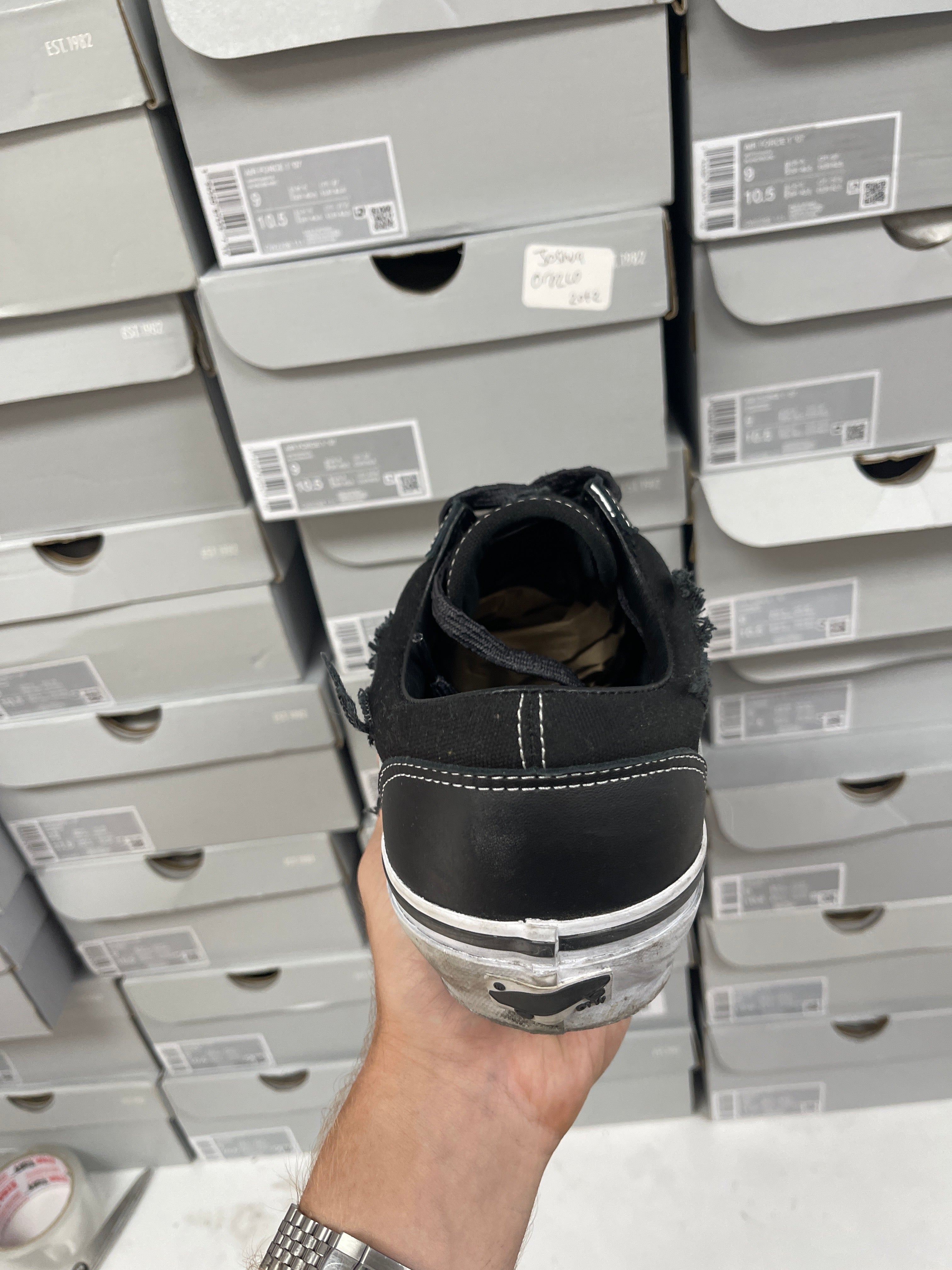 Vans Black Vibram Otw Old Skool 36 Sneakers