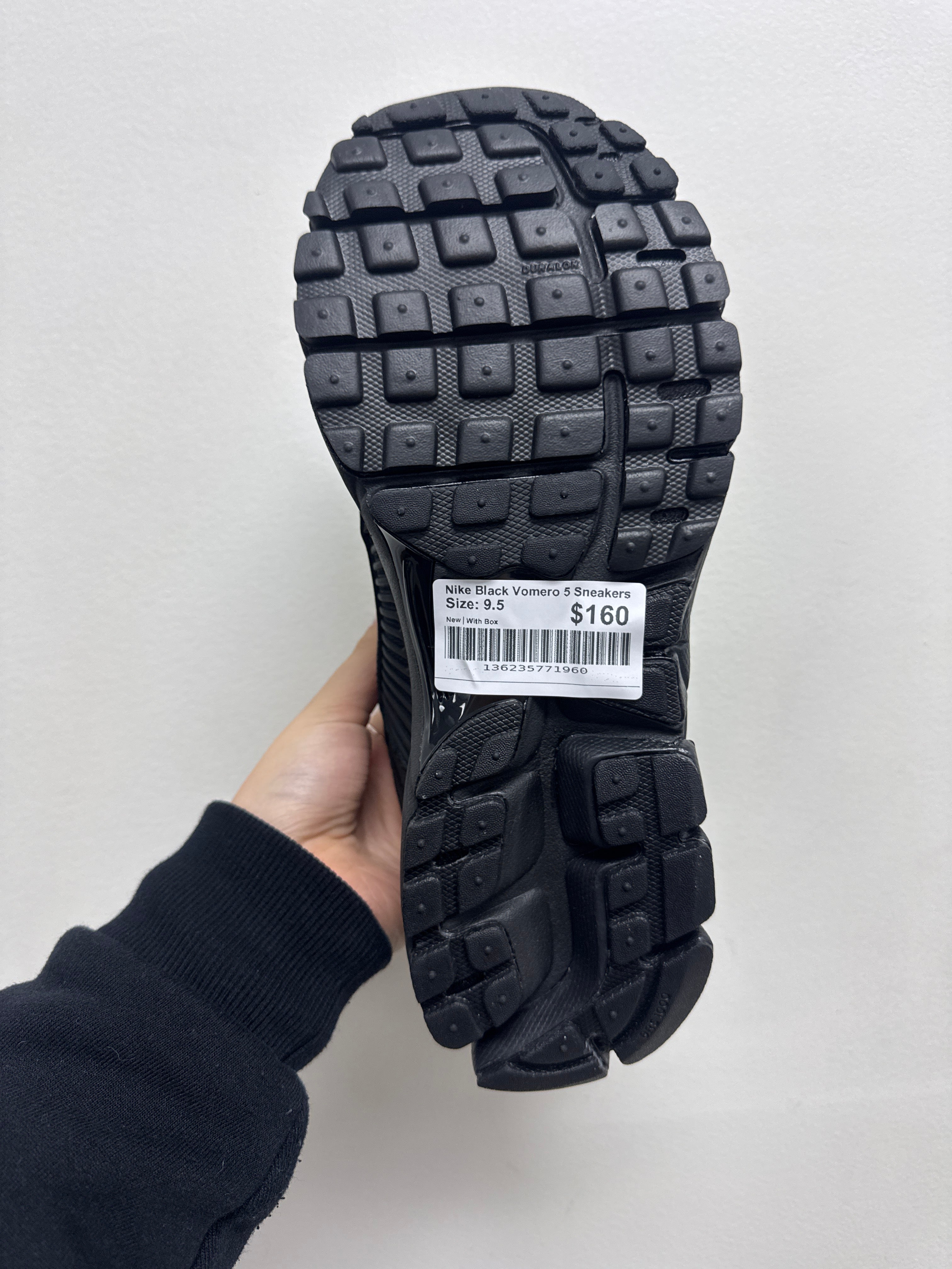 Nike Black Vomero 5 Sneakers