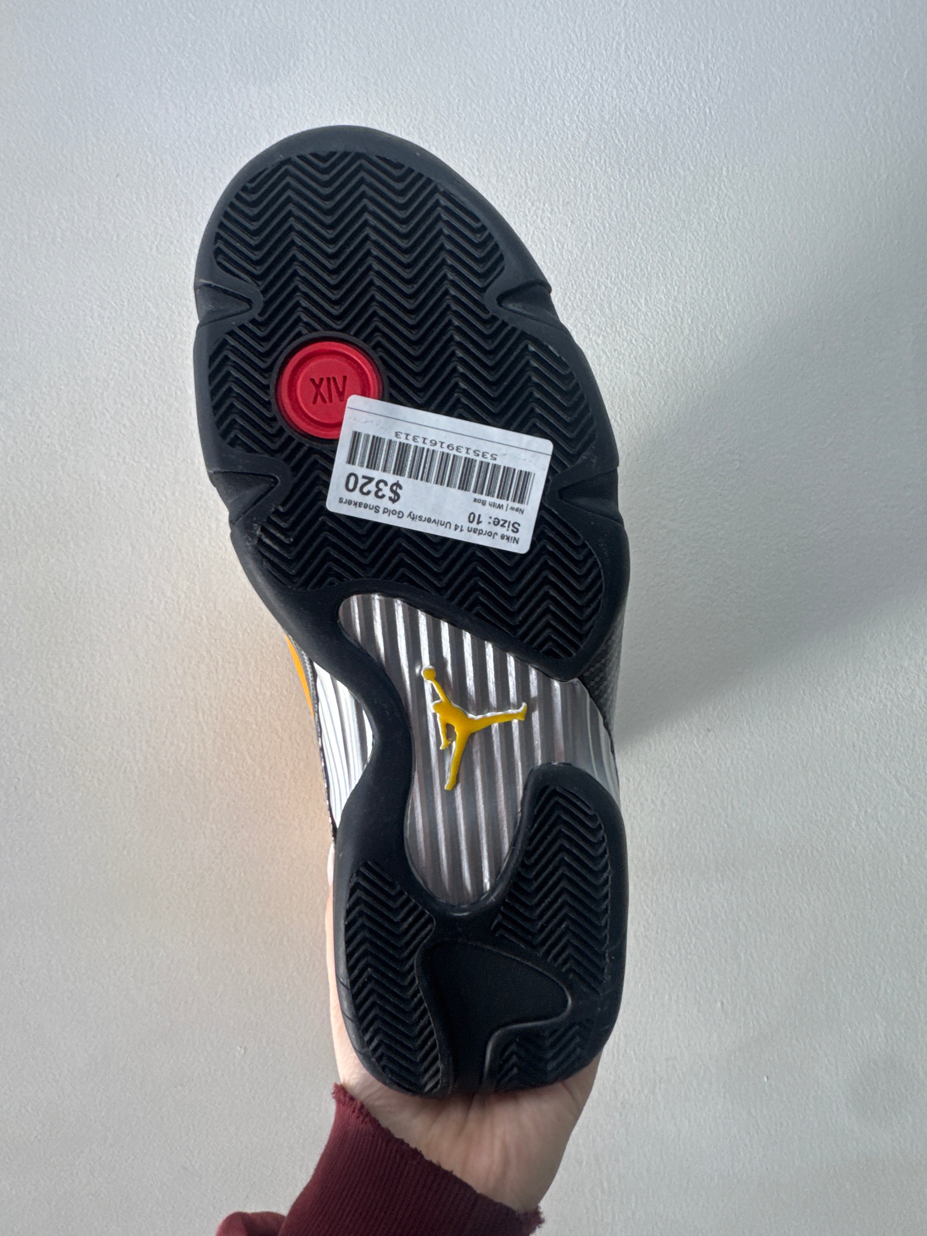 Nike Jordan 14 University Gold Sneakers