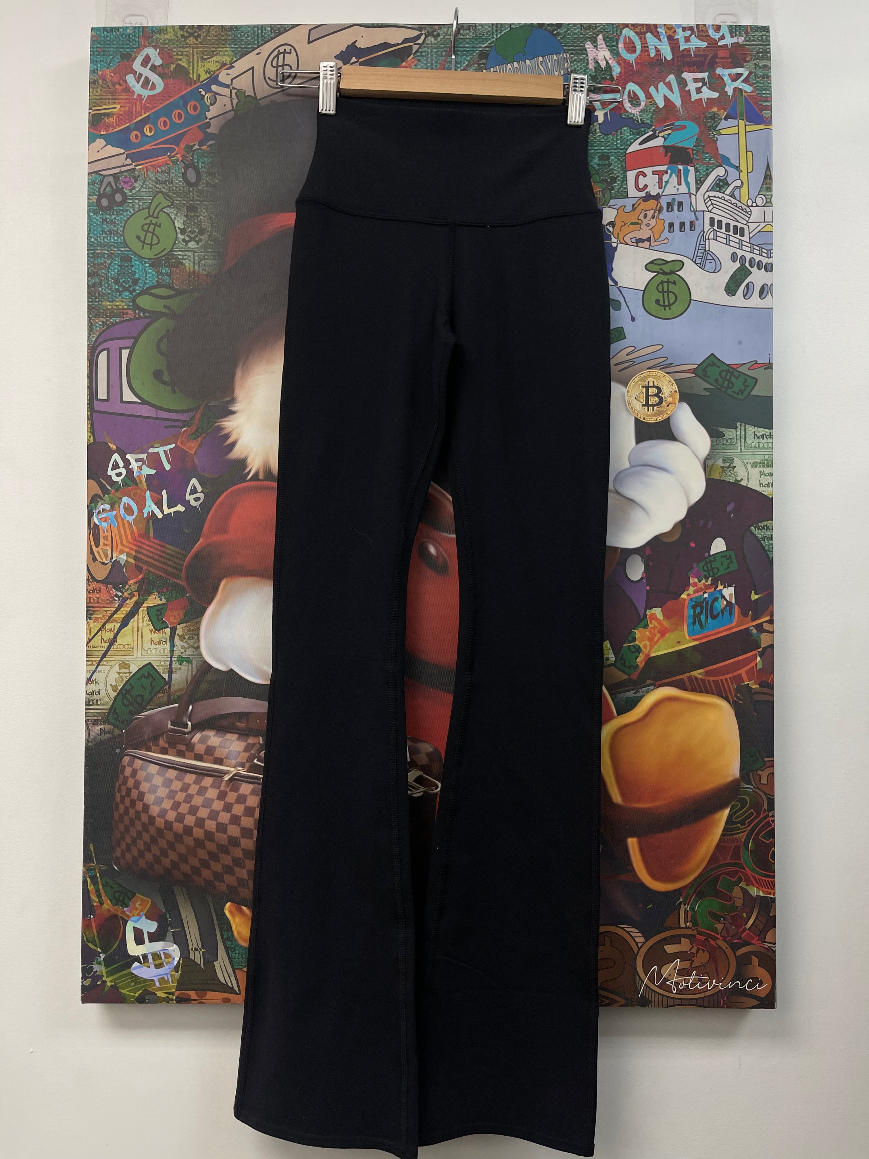 ALO Black High Waist Leggings Leggings