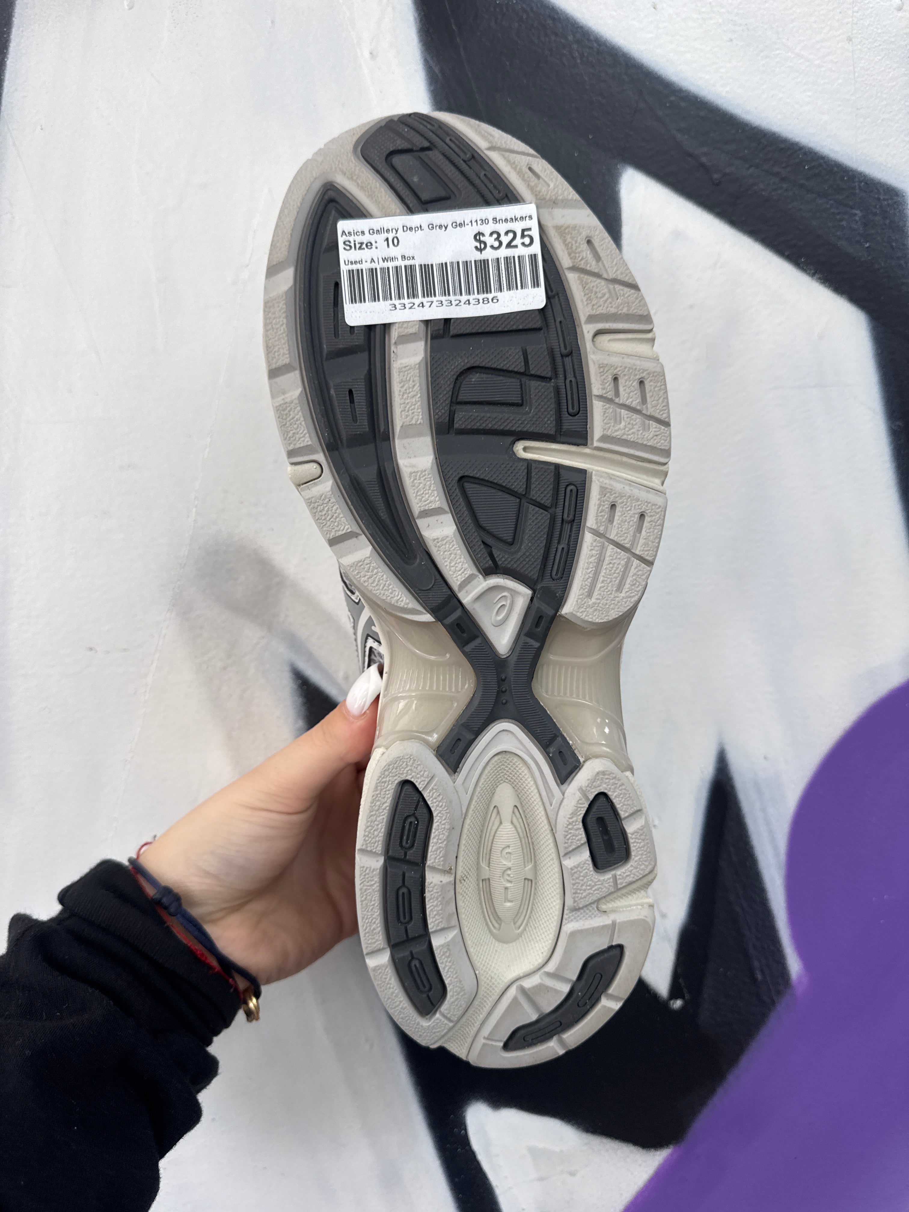 Asics Gallery Dept. Grey Gel-1130 Sneakers