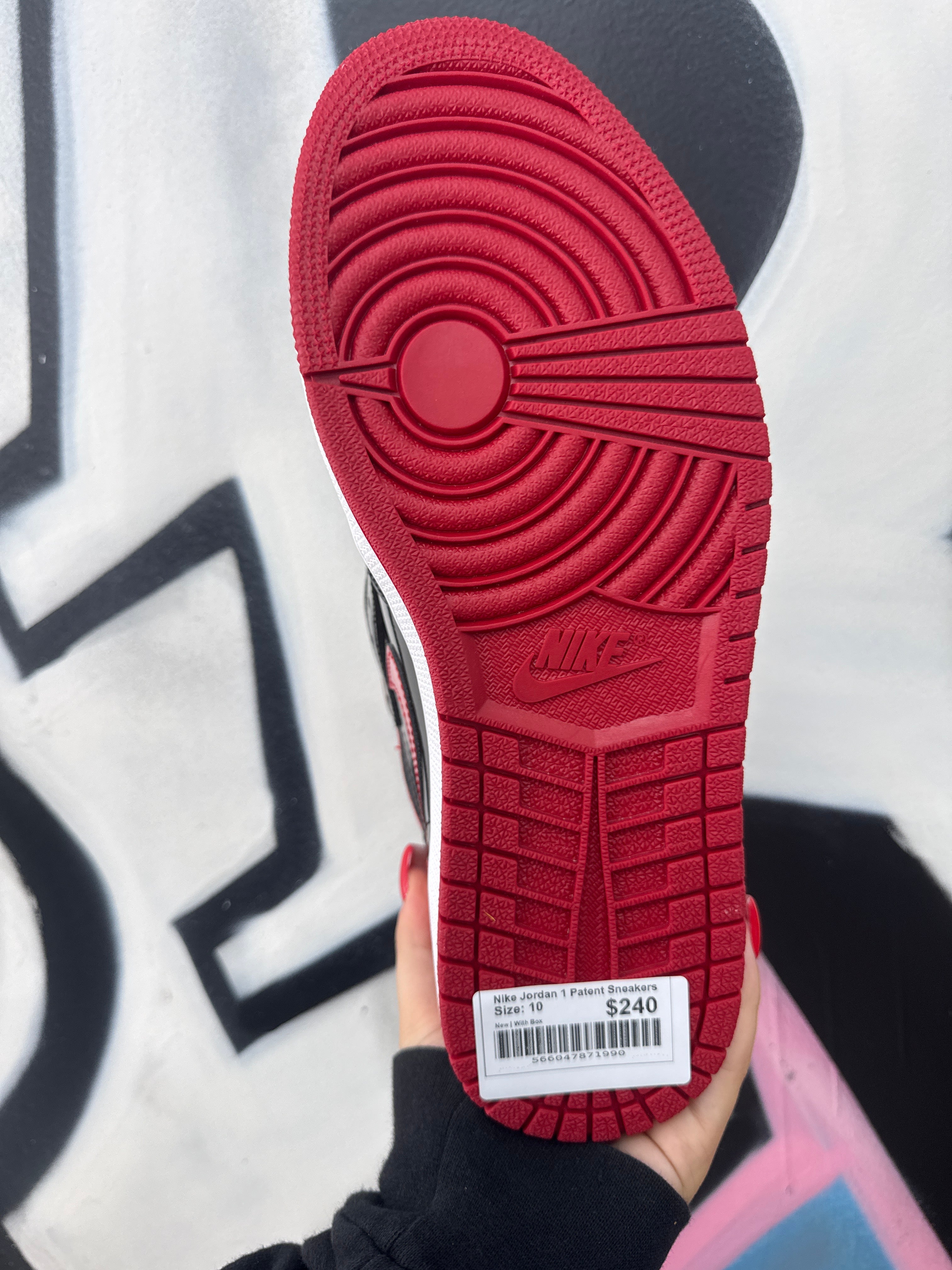 Nike Jordan 1 Patent Sneakers
