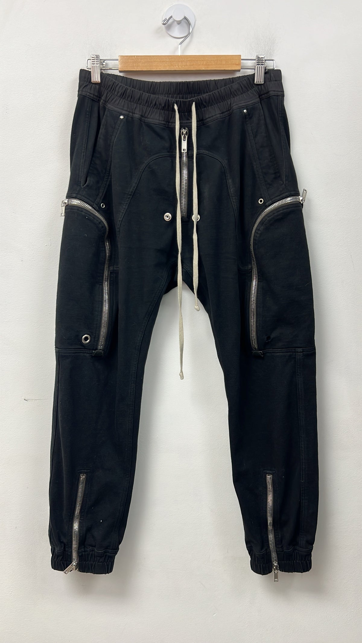 Rick Owens Black Bauhaus Sweats