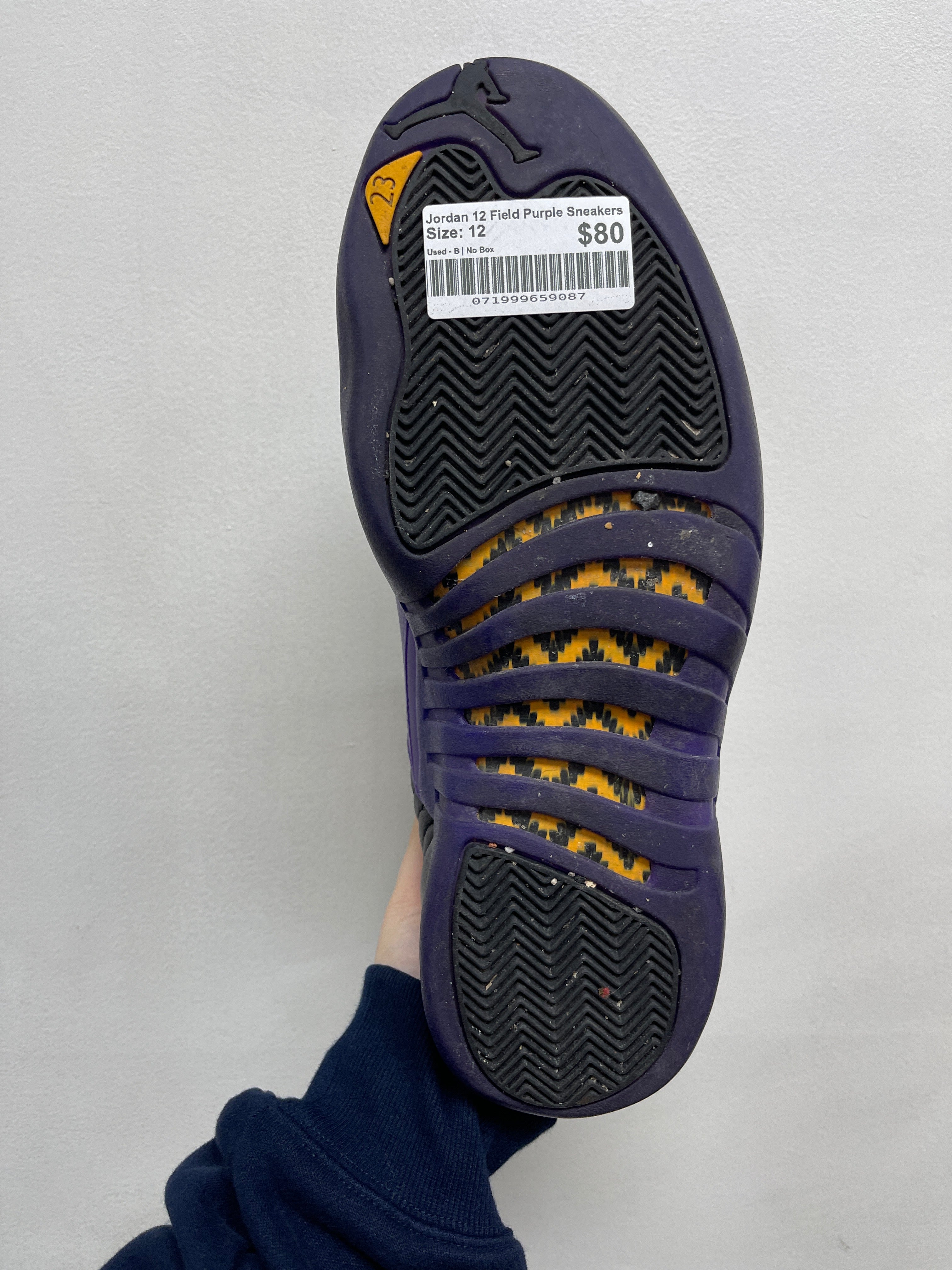 Jordan 12 Field Purple Sneakers