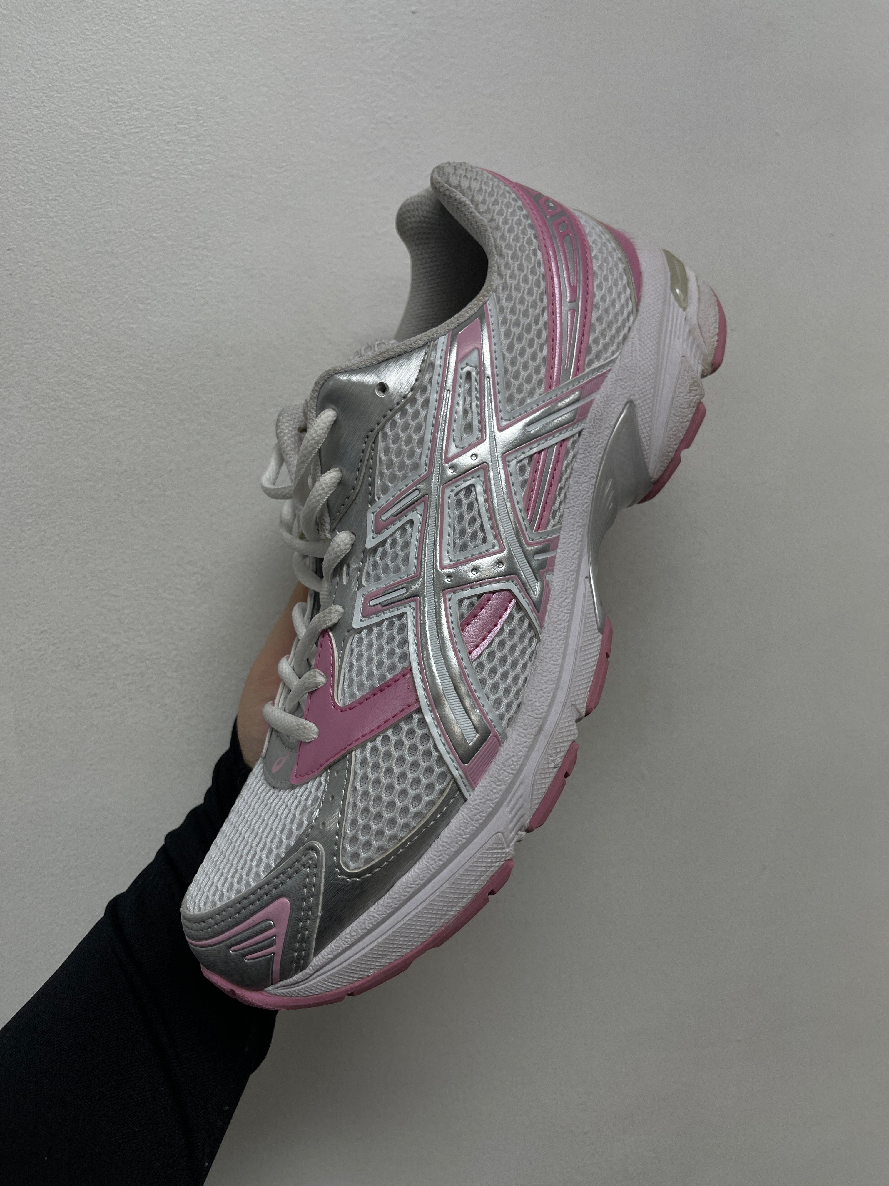 ASICS Pink Silver Gel-1130 Sneakers