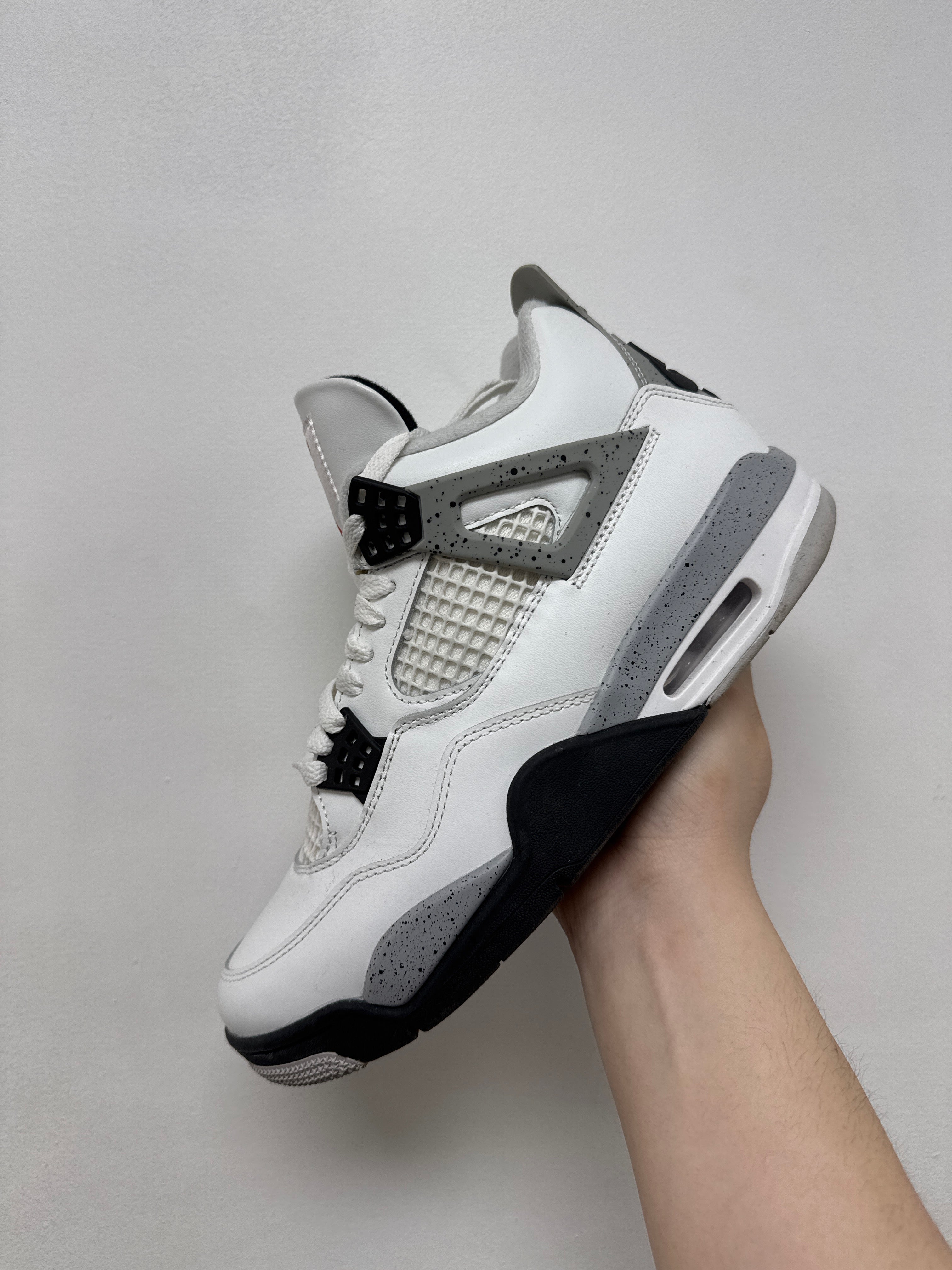 Jordan 4 White Cement Sneakers