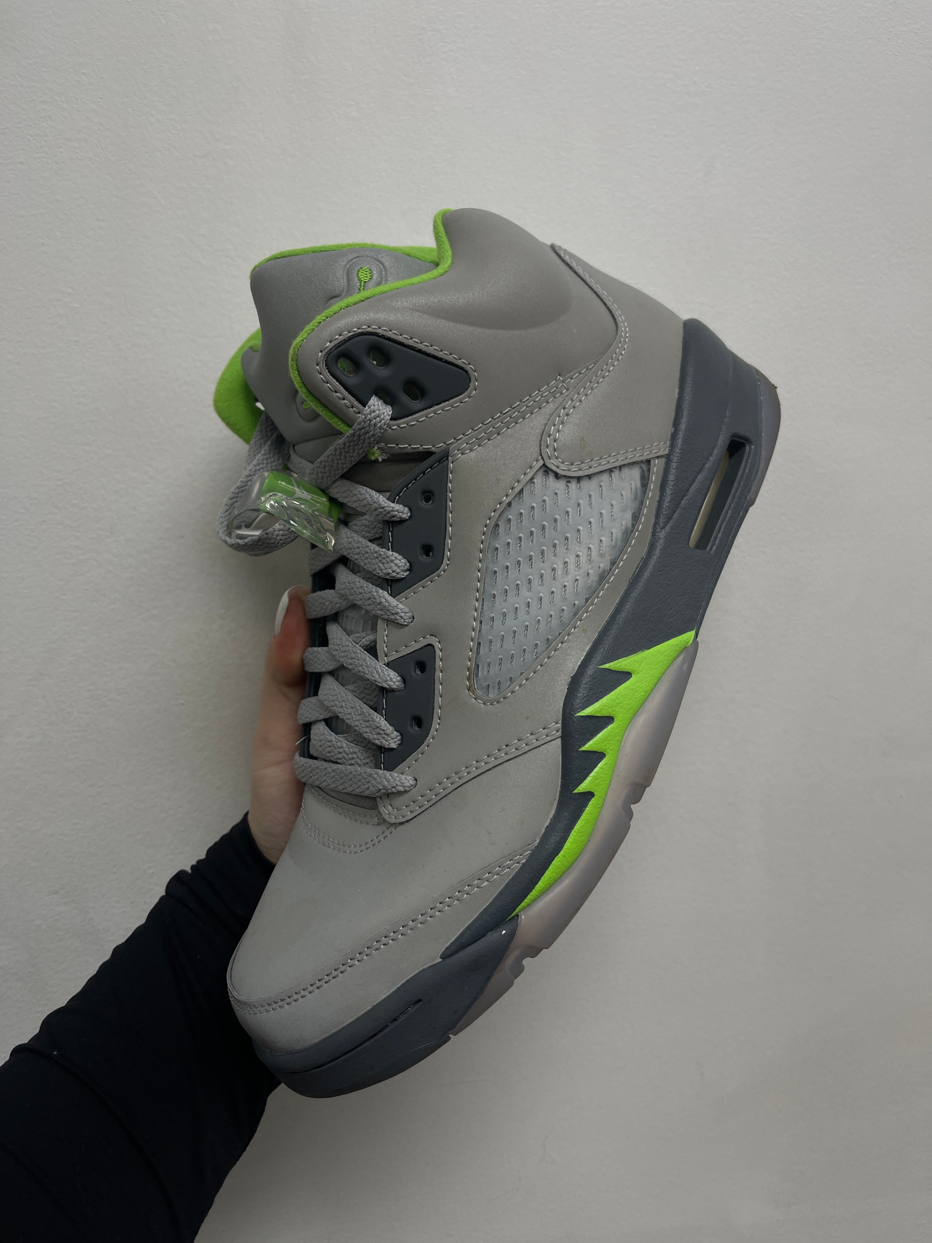 Jordan 5 Green Bean Sneakers