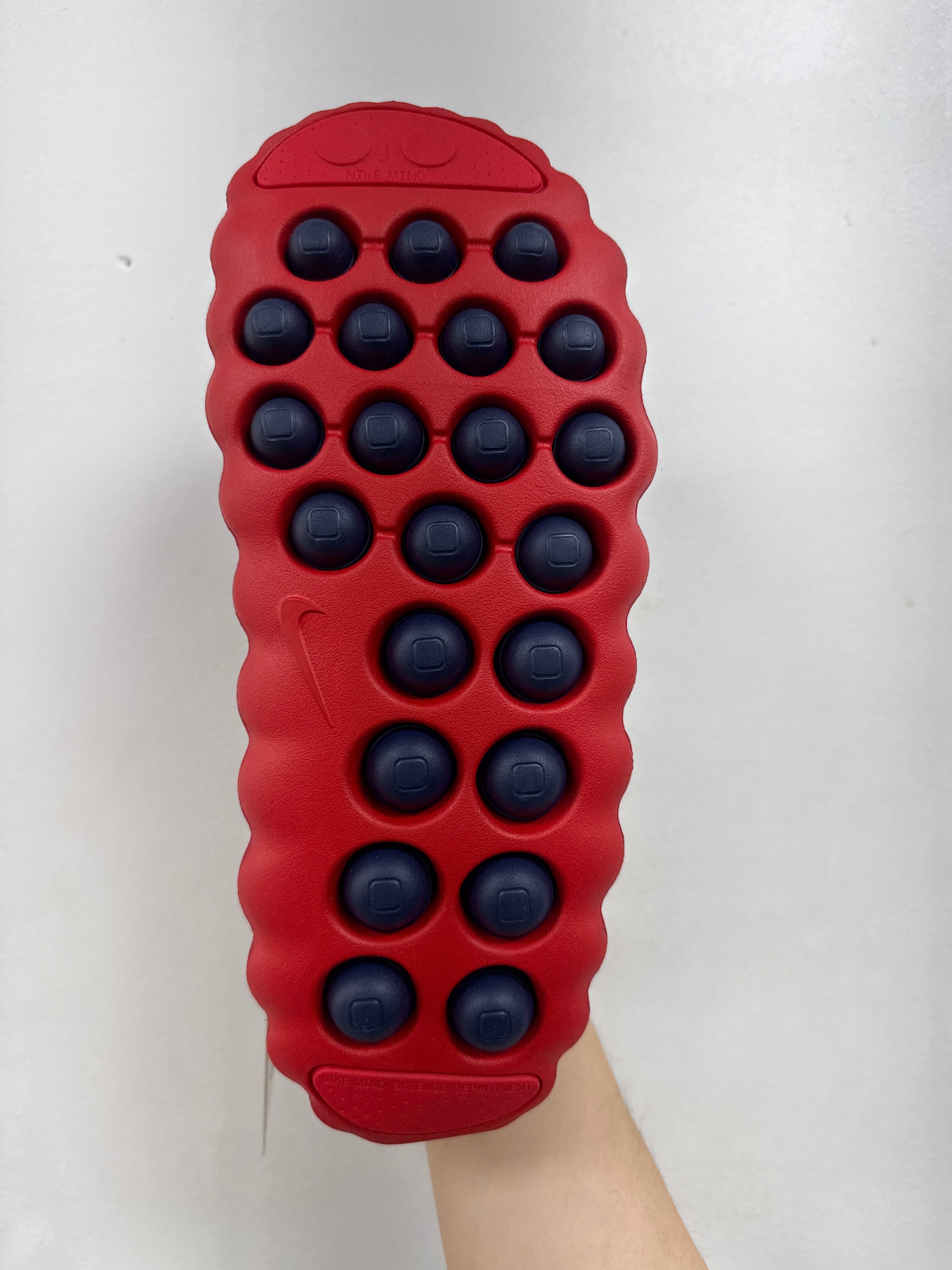 Nike University Red Mind Slides