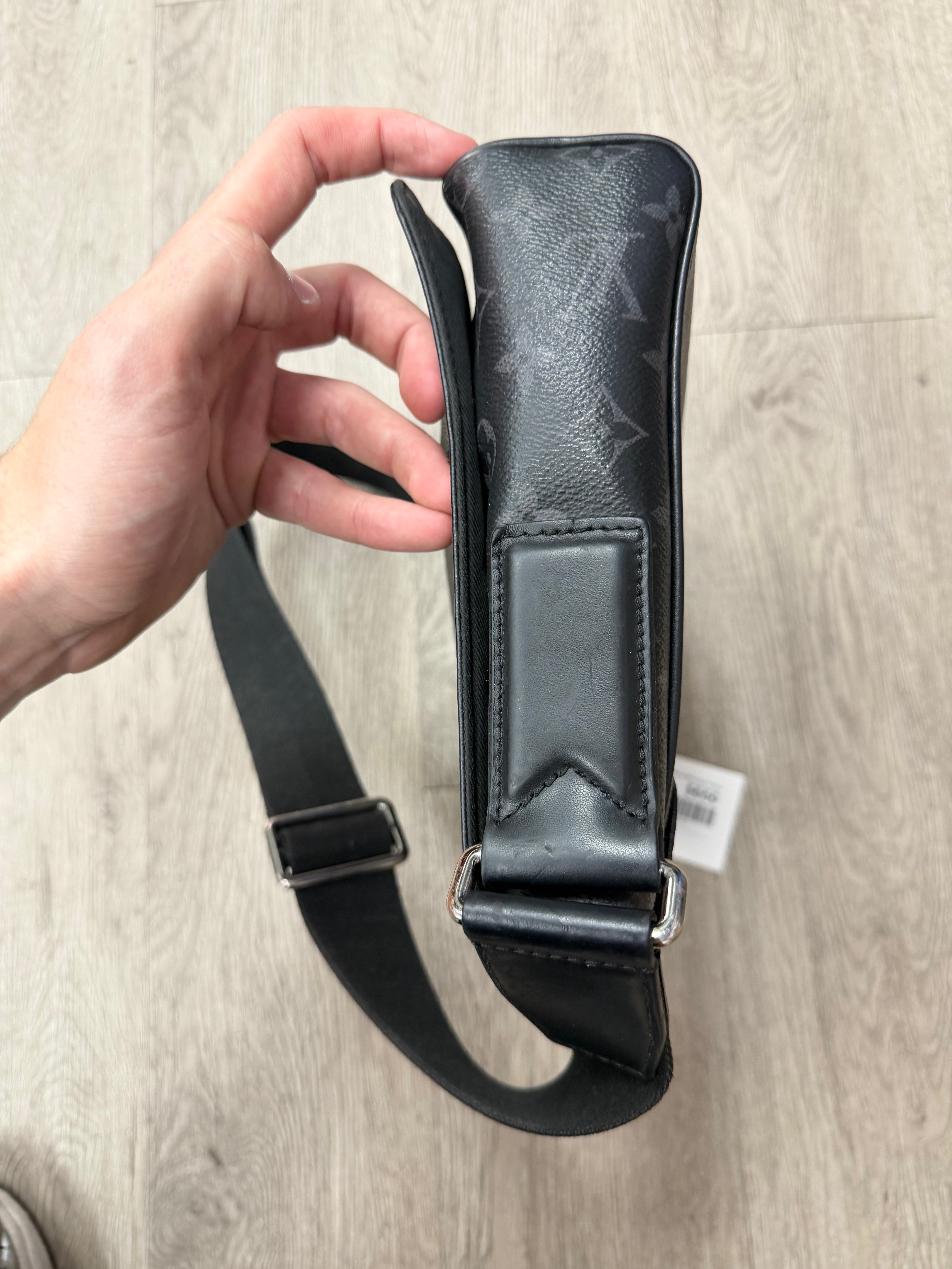 Louis Vuitton Black District Monogram Bag