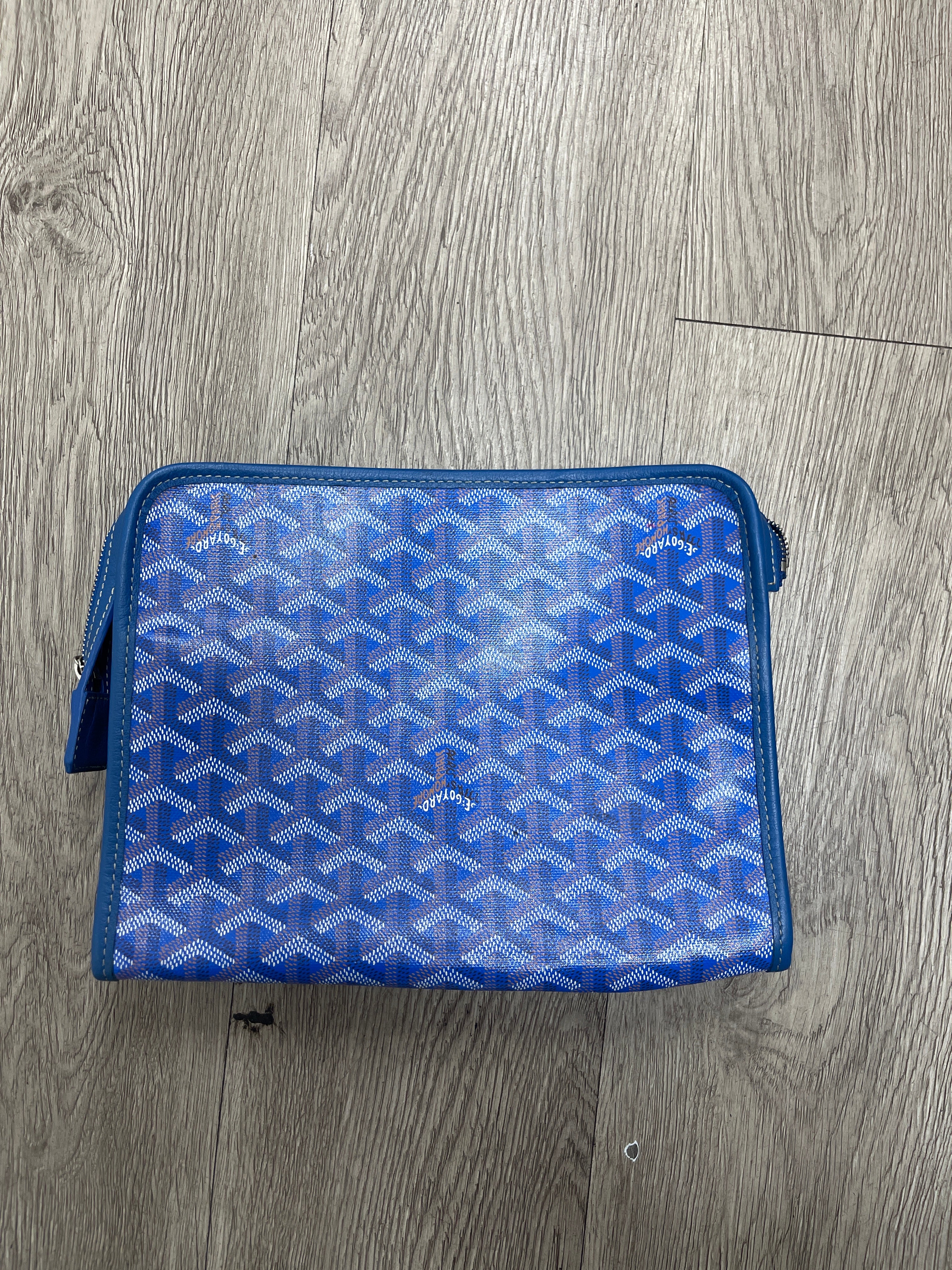 Goyard Sky Blue Jouvence Bag