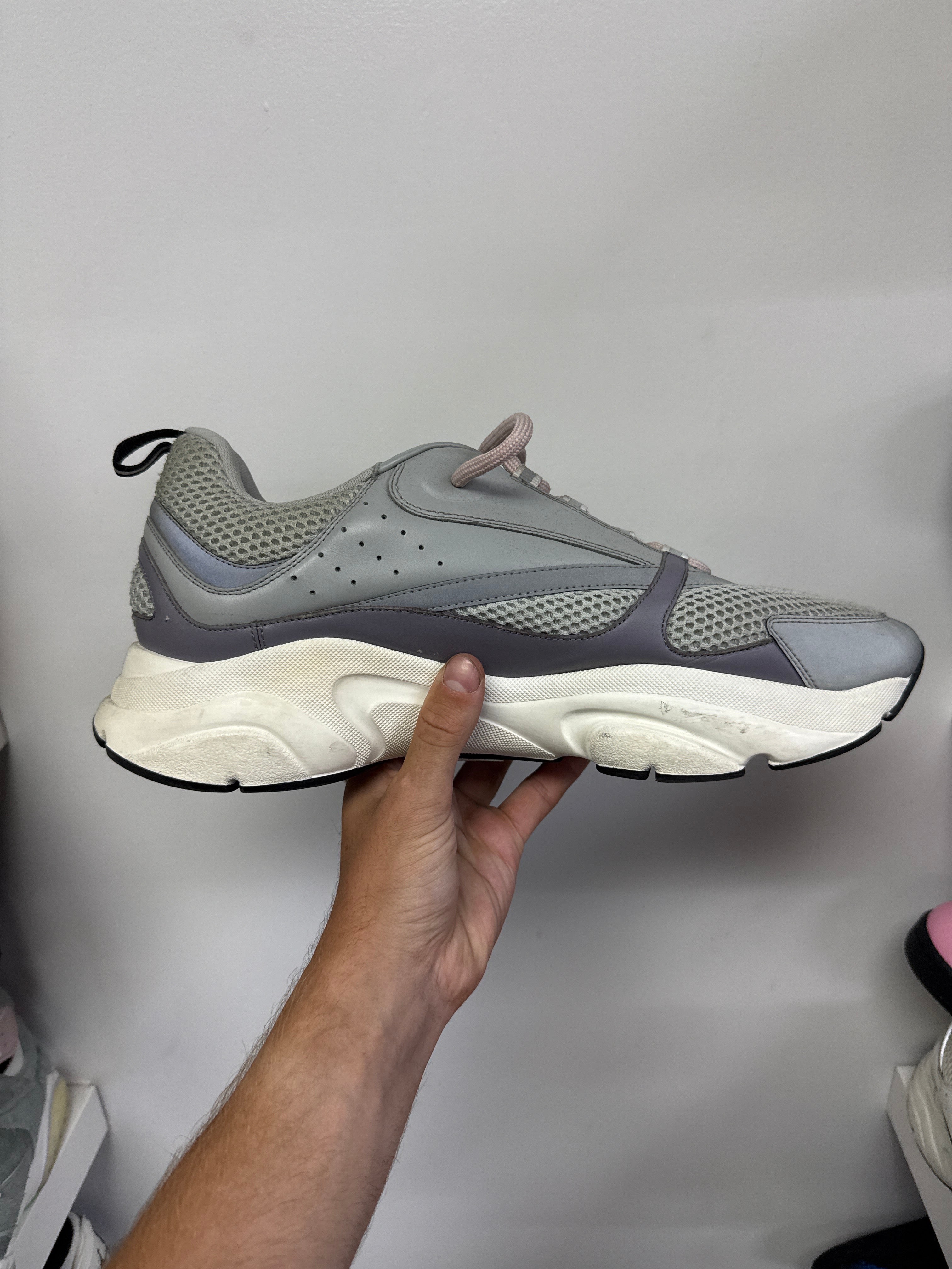 Dior B22 Grey Violet (No Insoles) Used 48 (US 15) No Box