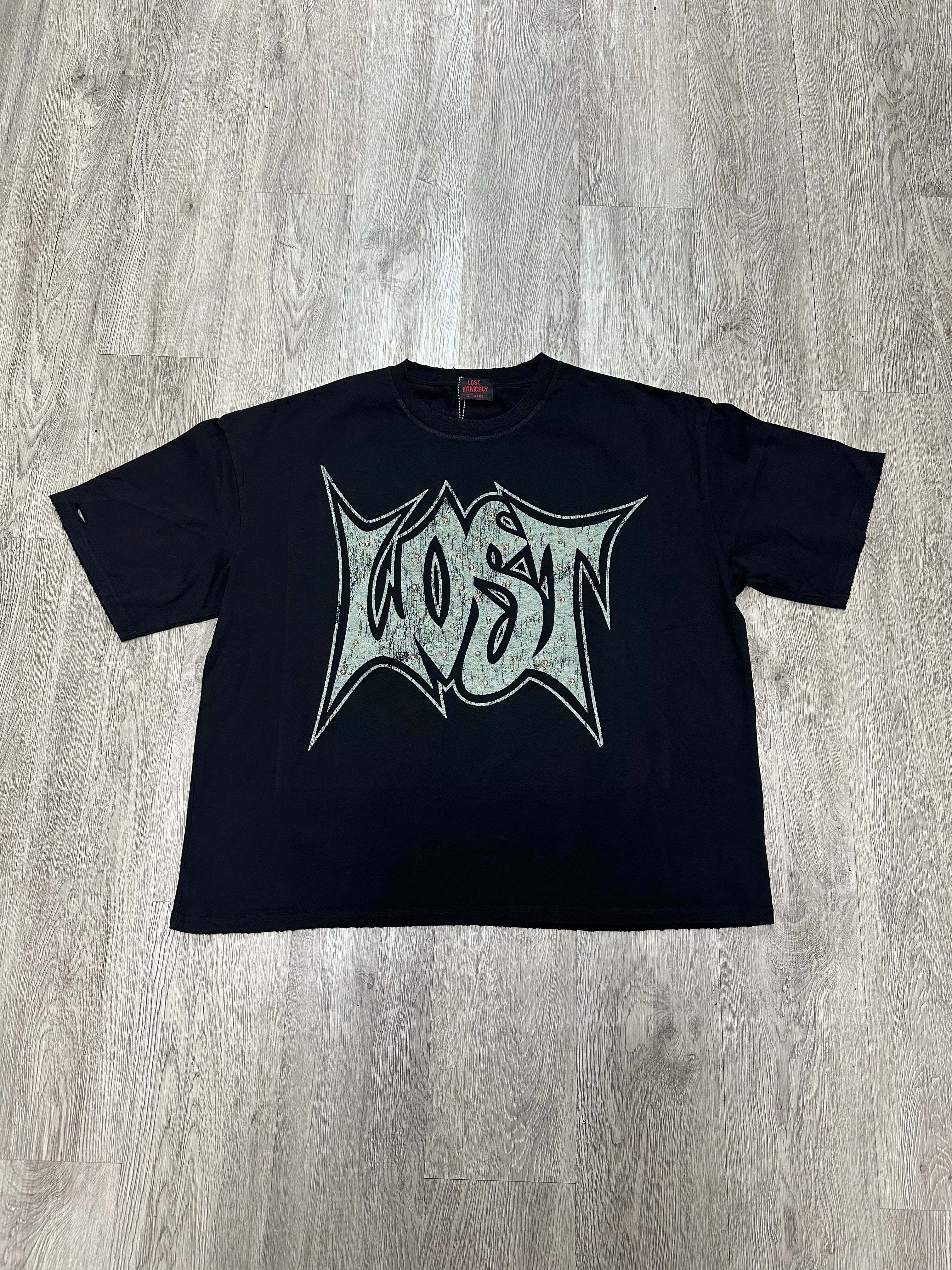 Lost Intricacy Black Outline Tee