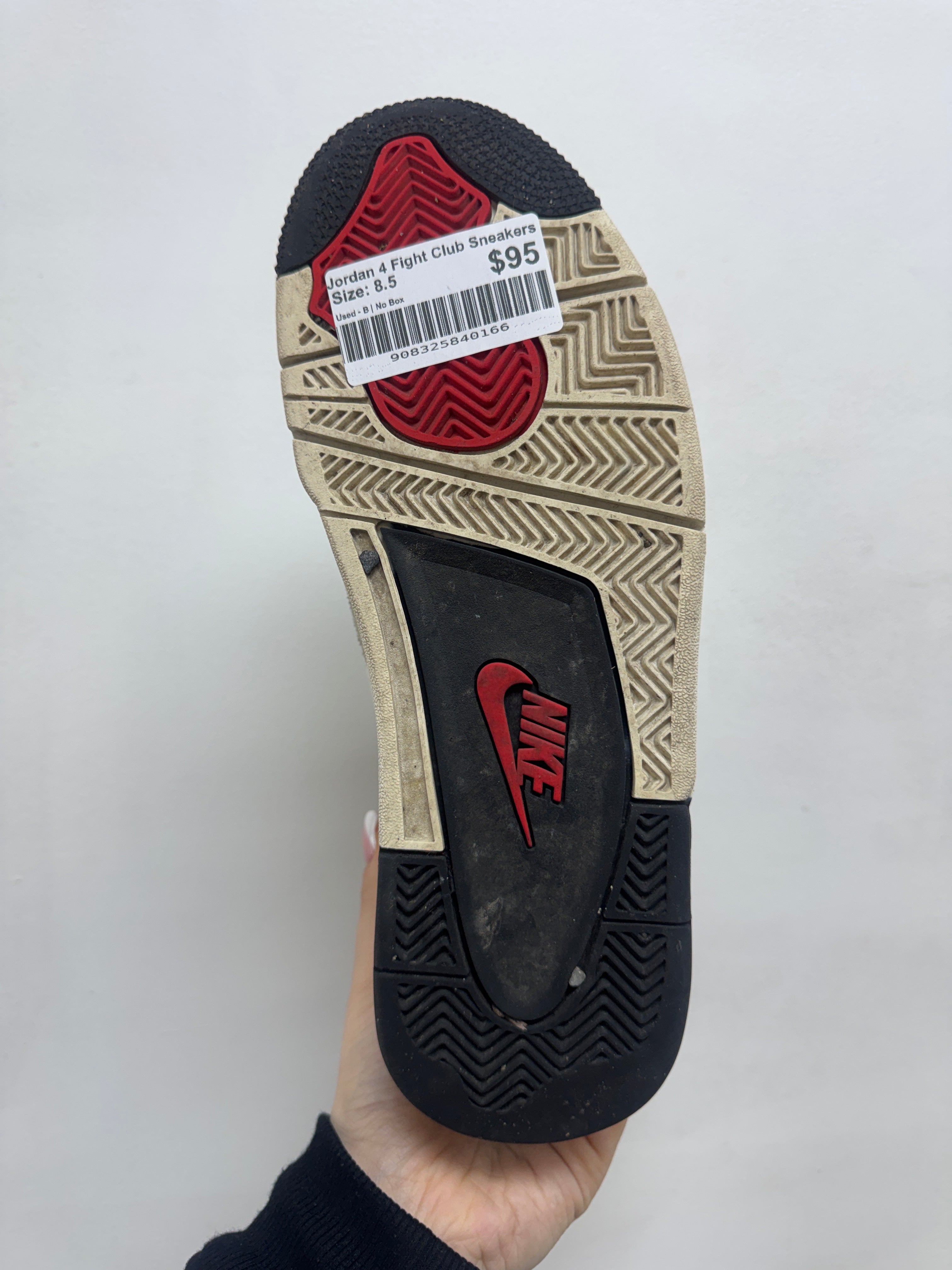 Jordan 4 Fight Club Sneakers