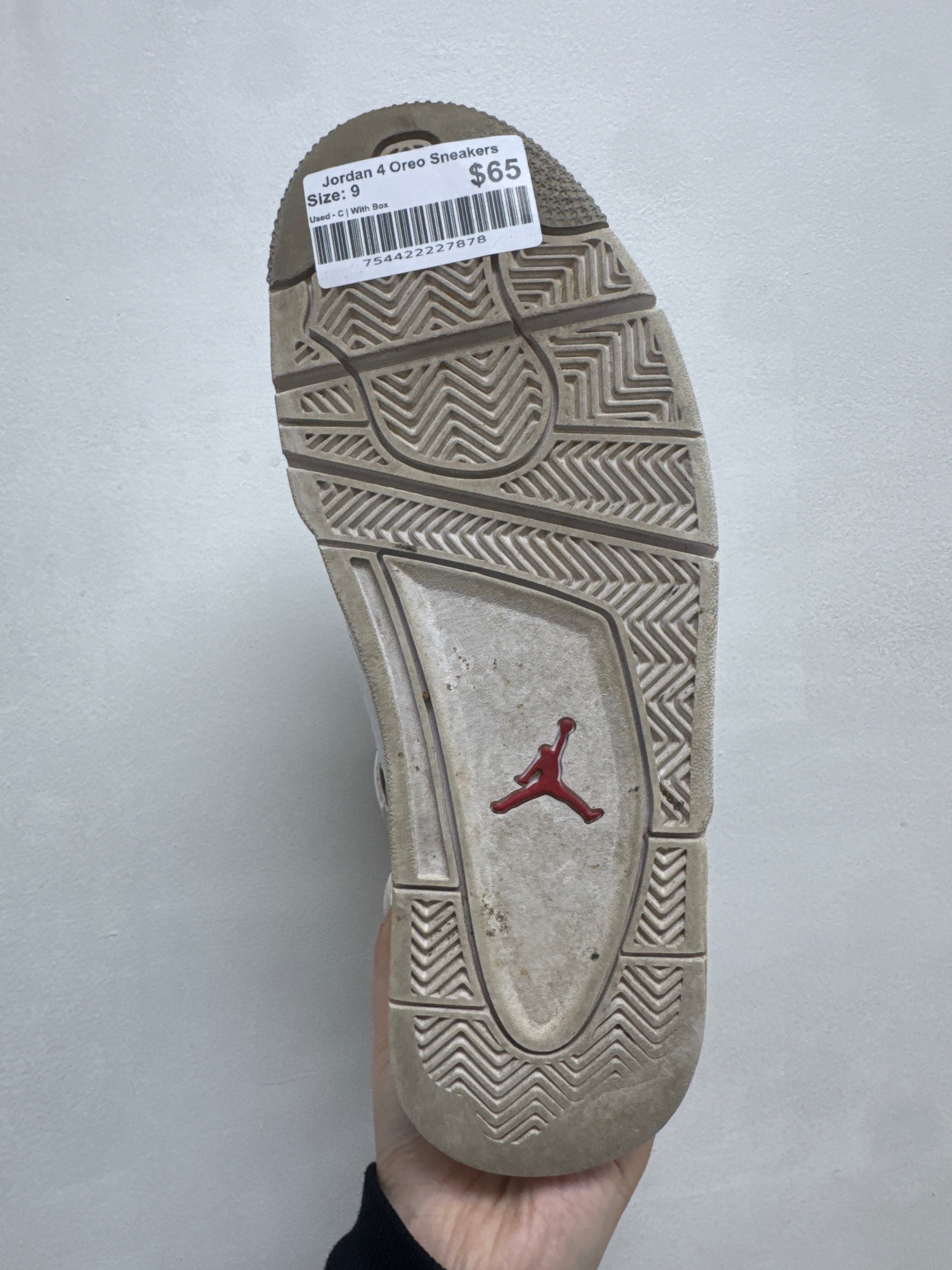 Jordan 4 Oreo Sneakers