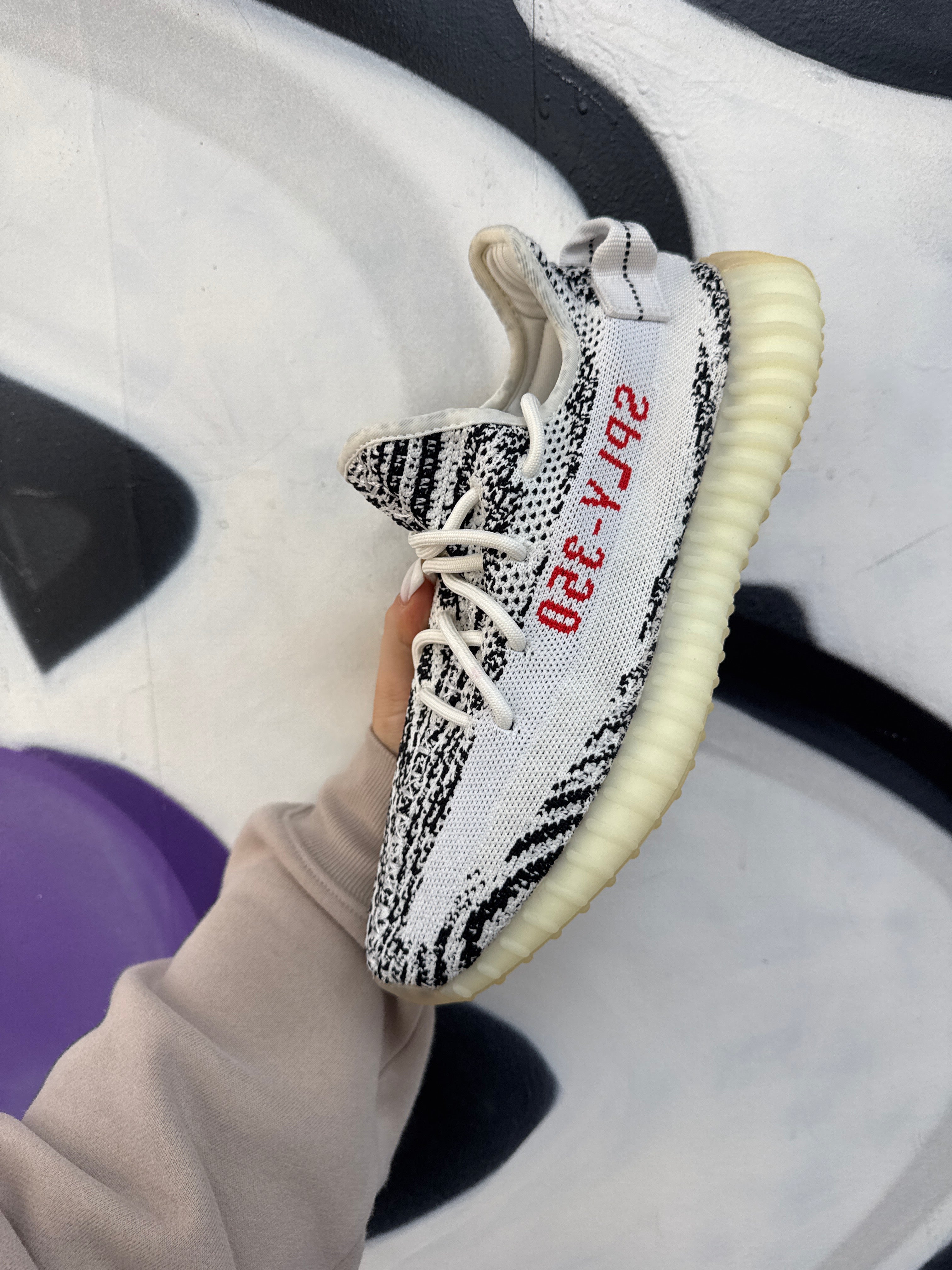 Jordan 350 Zebra Sneakers