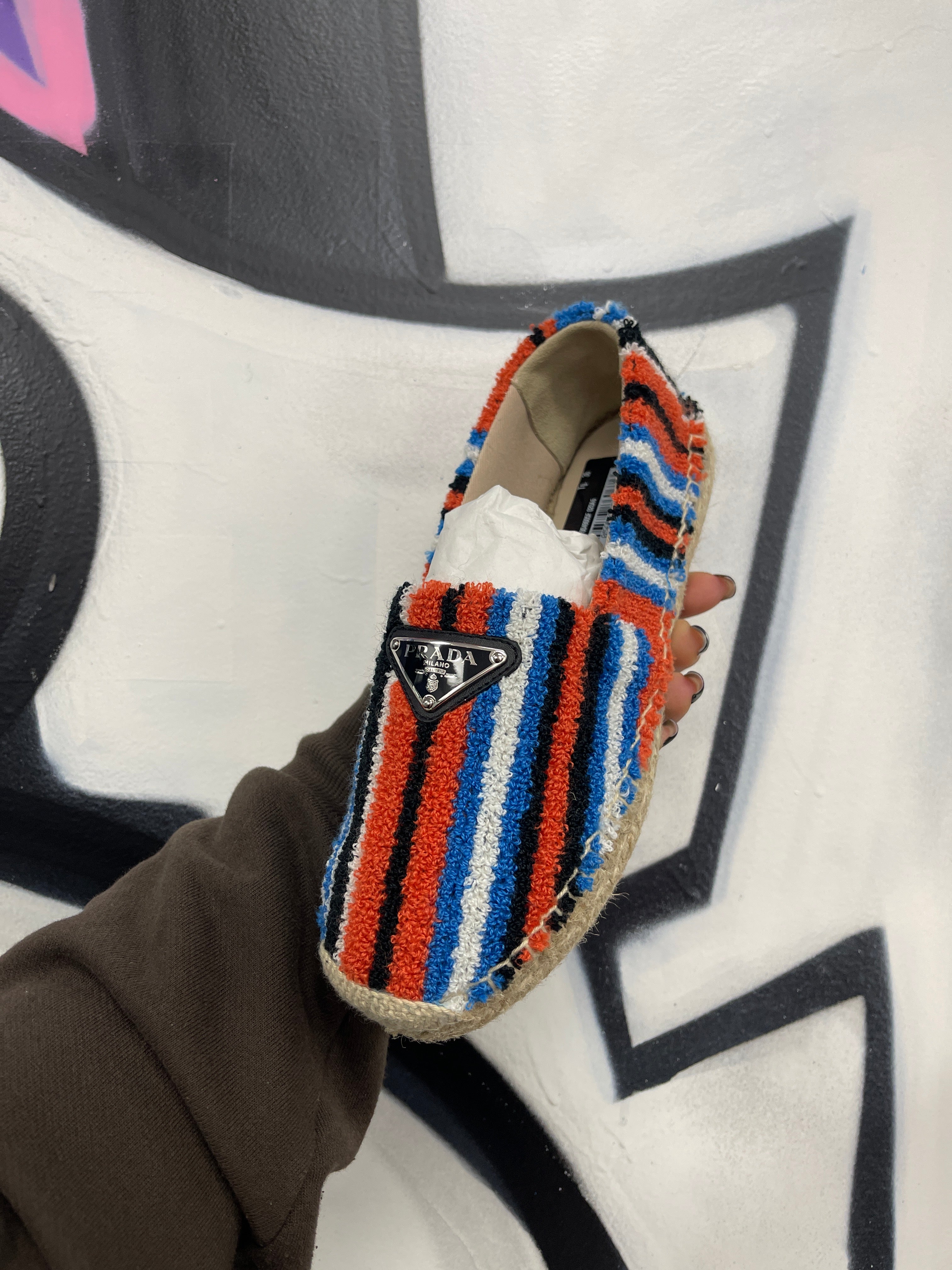 Prada Espadriles New 36 With Box