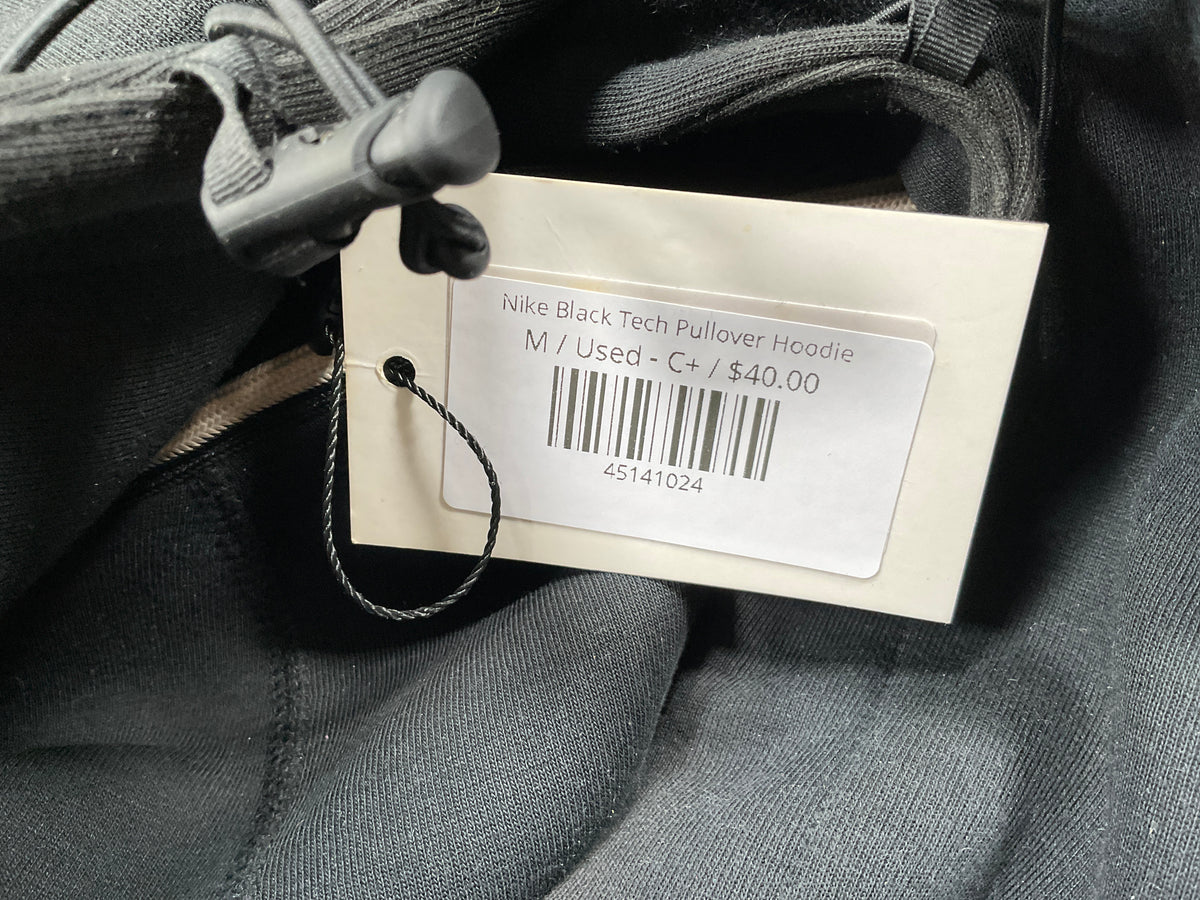 Nike Black Tech Pullover Hoodie