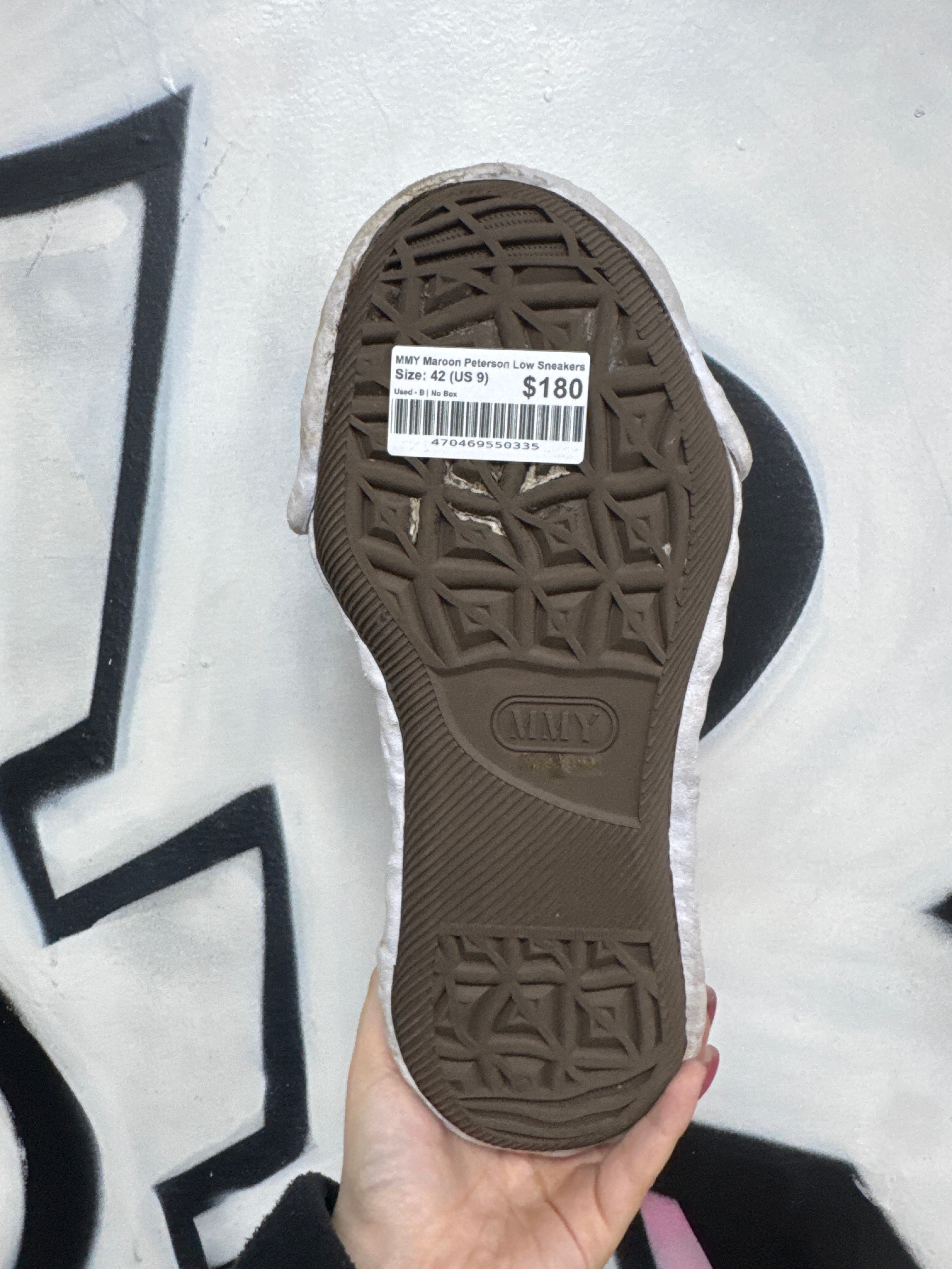 MMY Maroon Peterson Low Sneakers