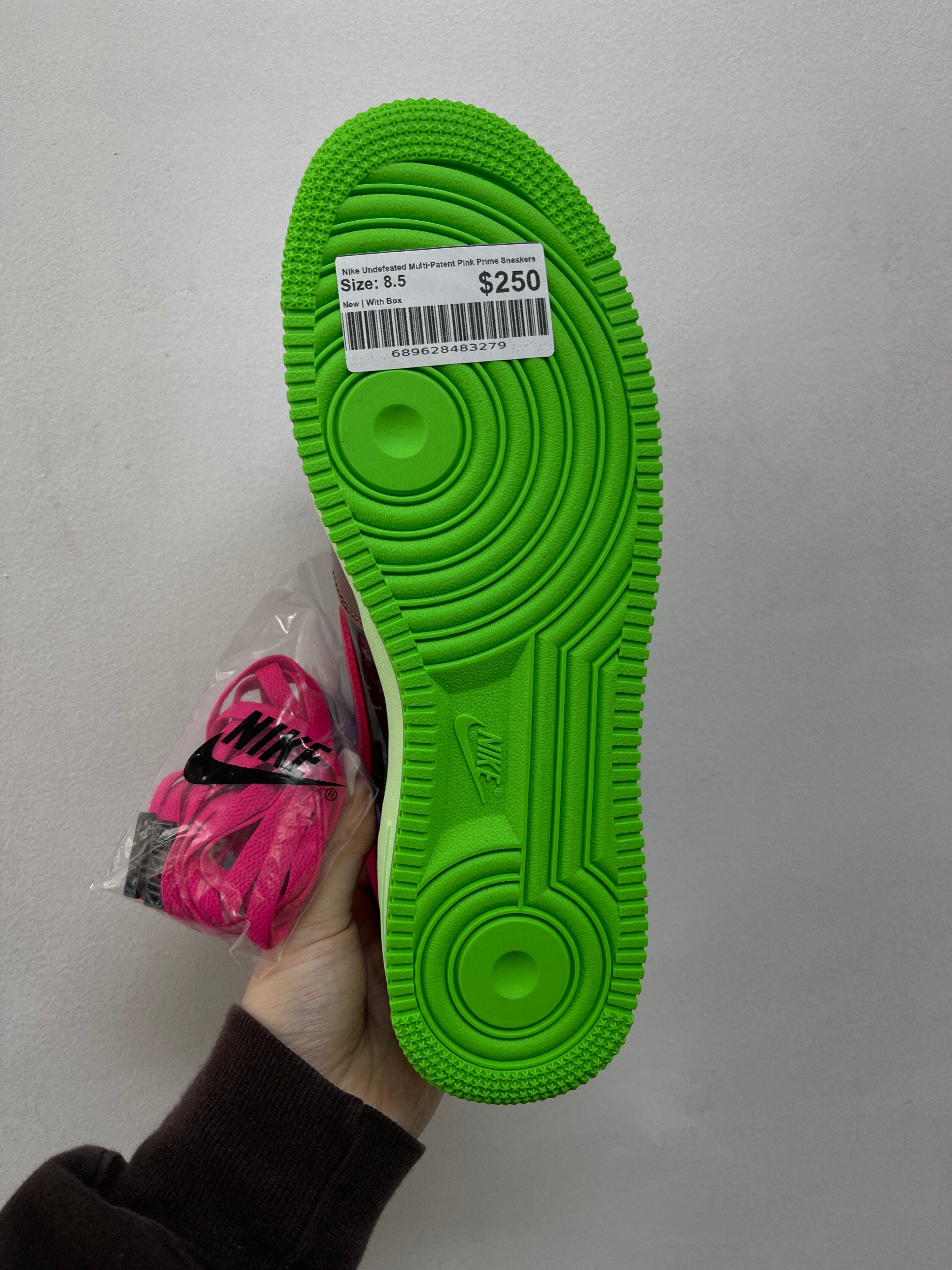 Nike Undefeated Multi-Patent Pink Prime Sneakers