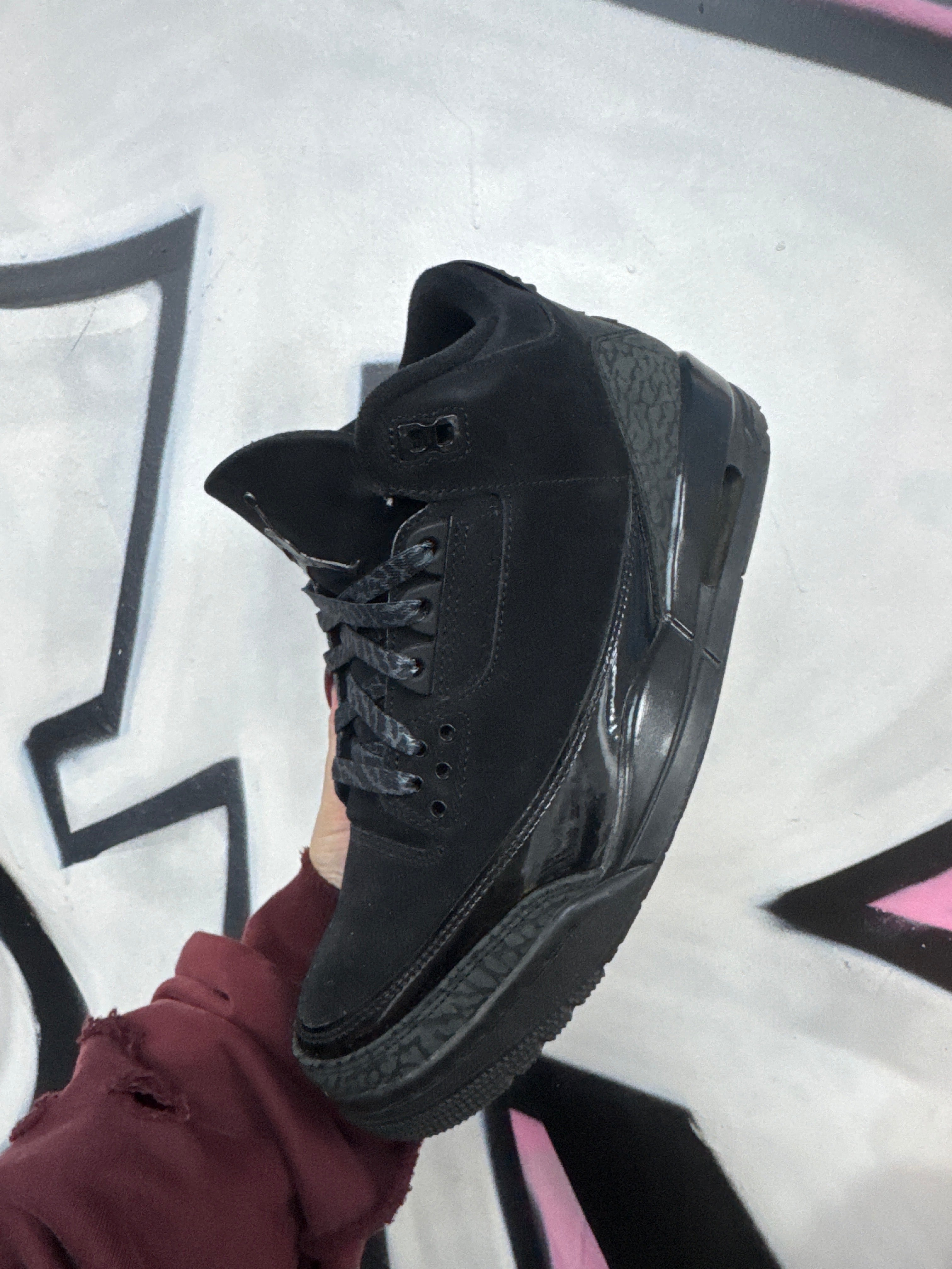 Jordan 3 Black Cat Sneakers