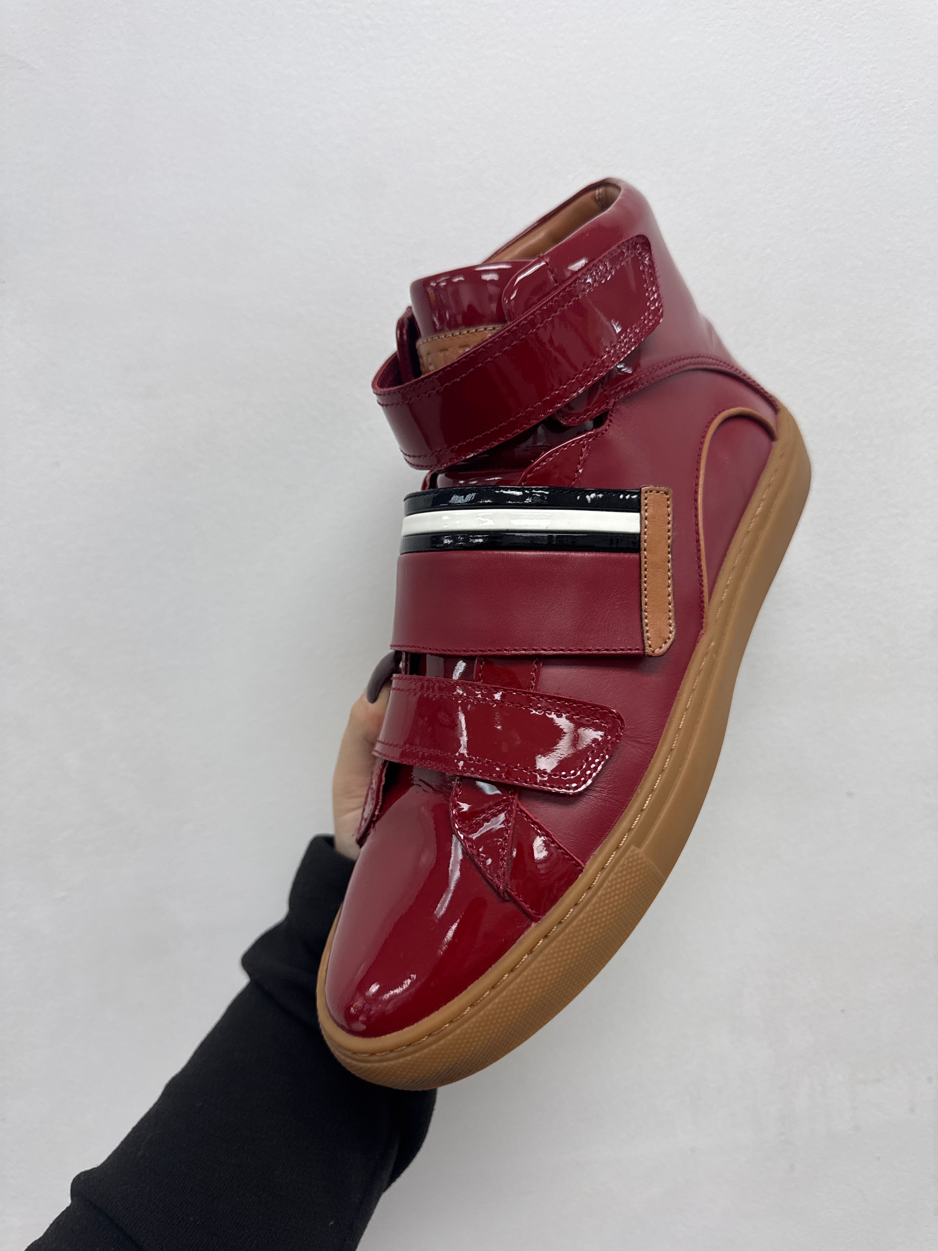 Bally Bonks Red Strap Sneakers