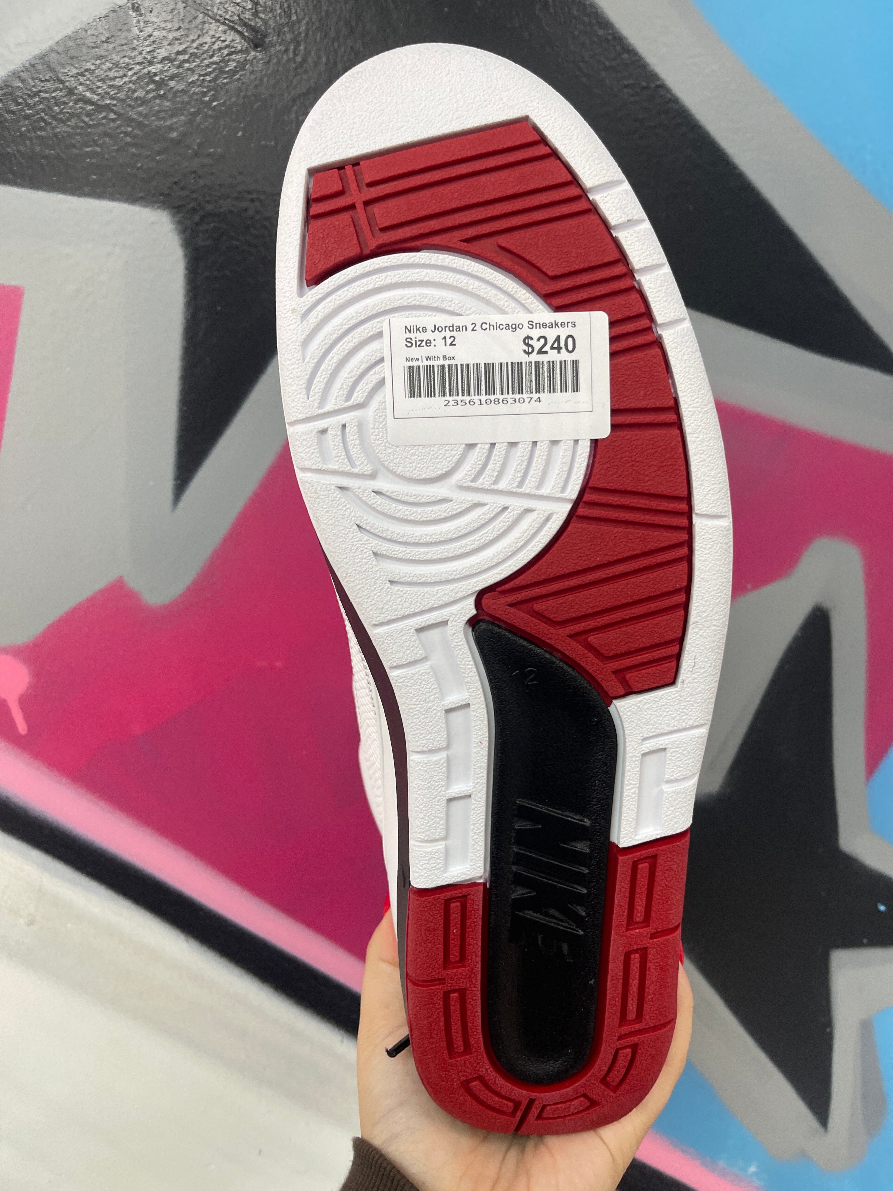 Nike Jordan 2 Chicago Sneakers