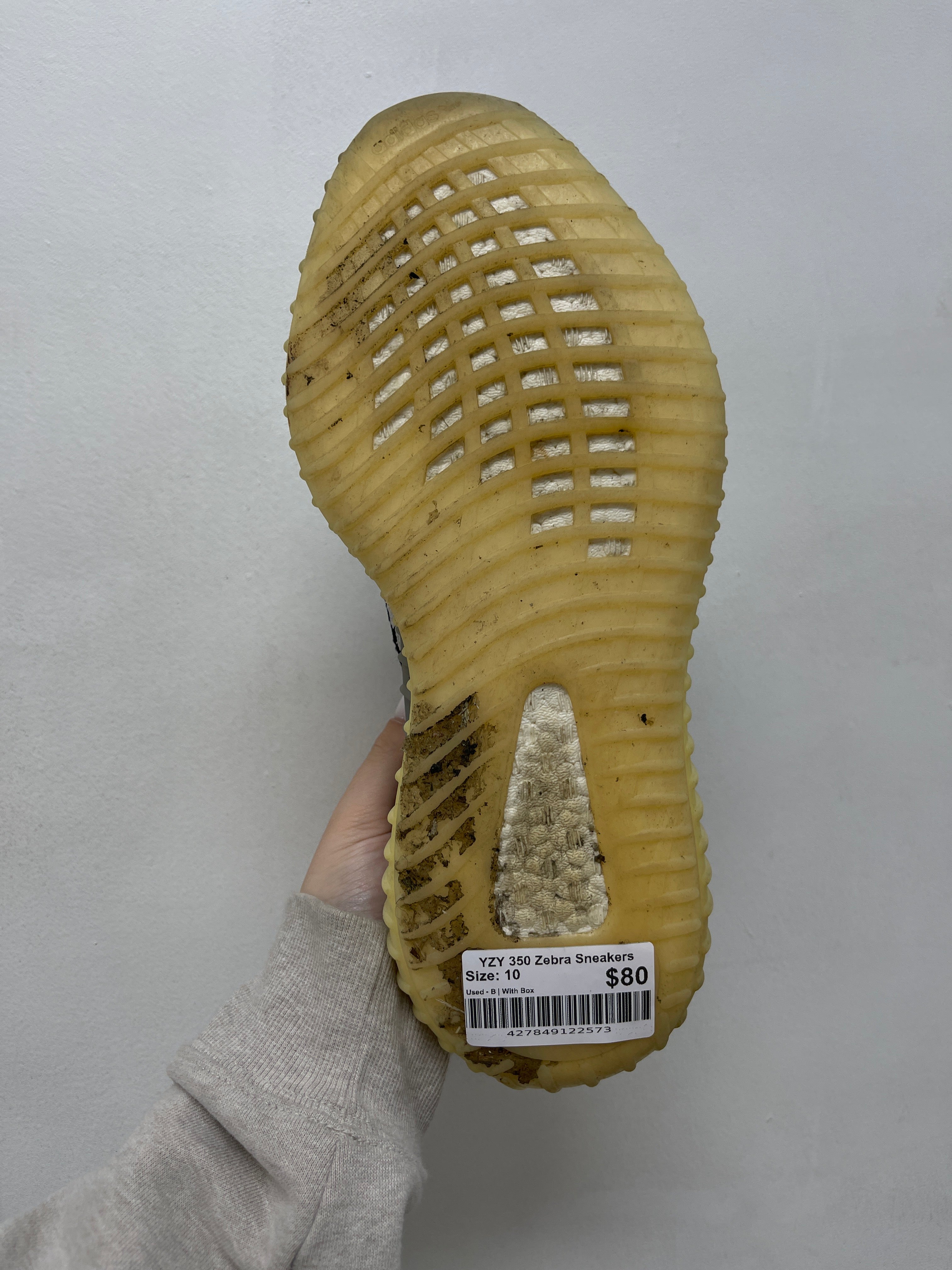 YZY 350 Zebra Sneakers