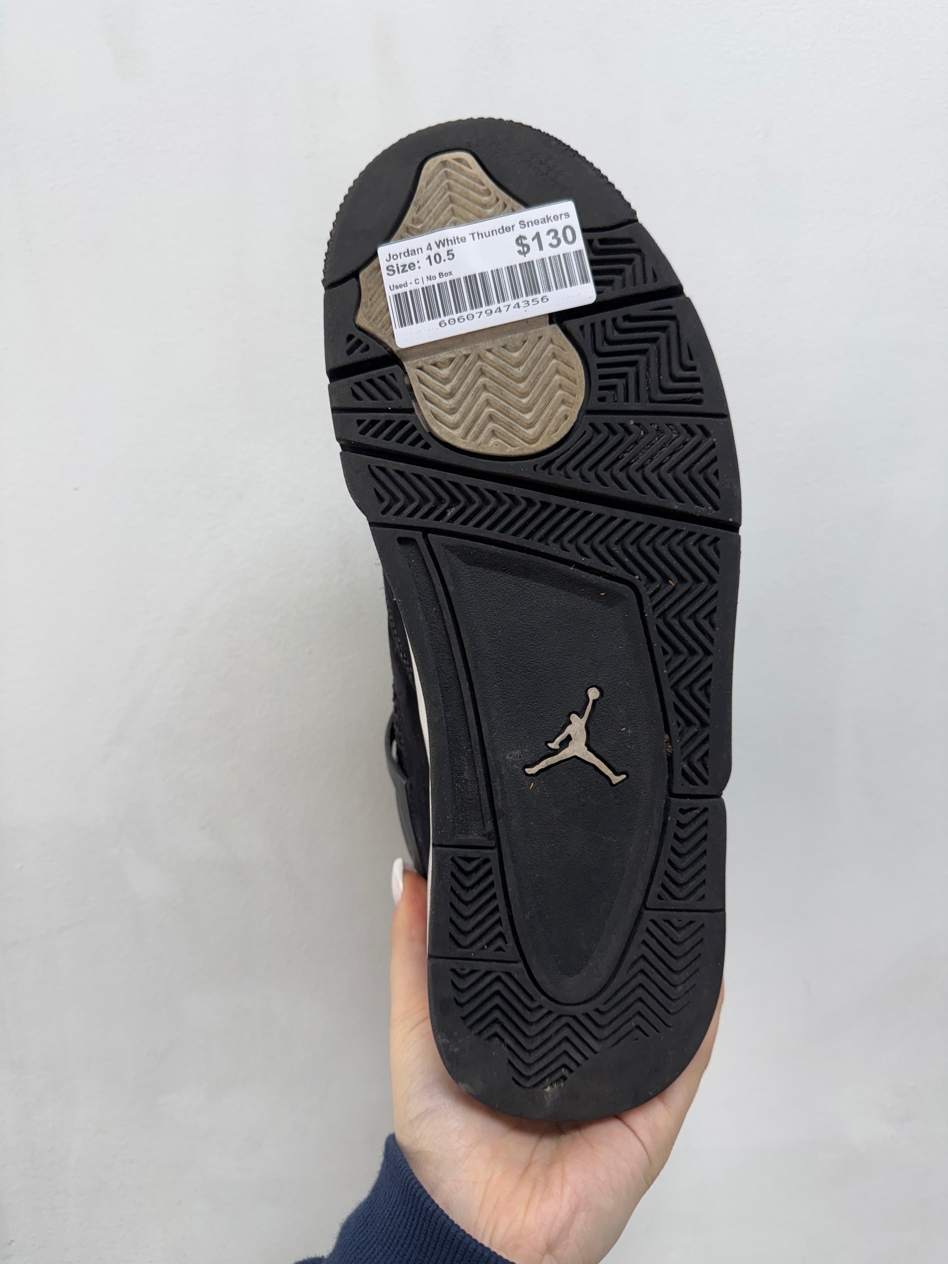 Jordan 4 White Thunder Sneakers