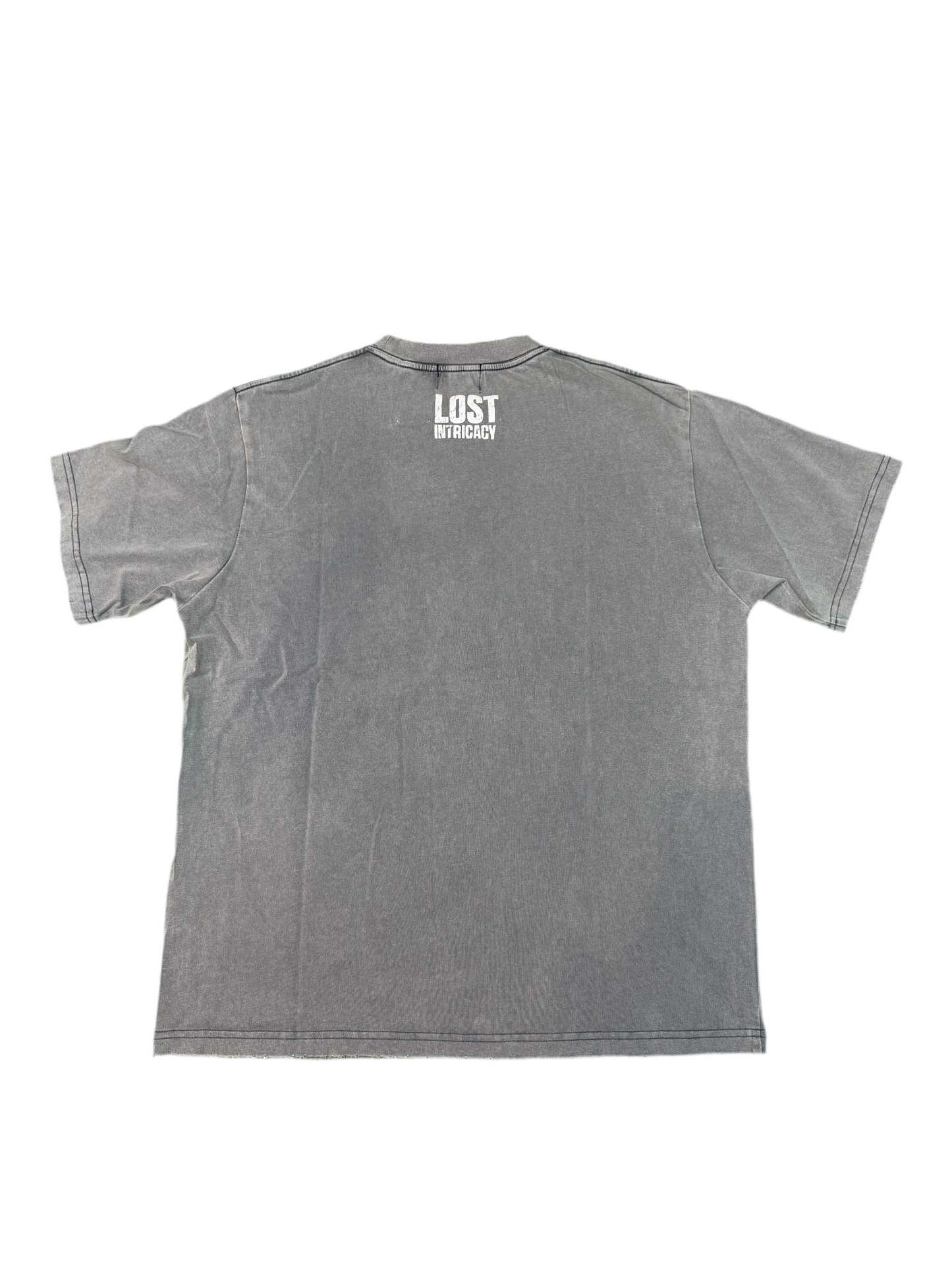 Lost Intricacy Grey Outline Tee