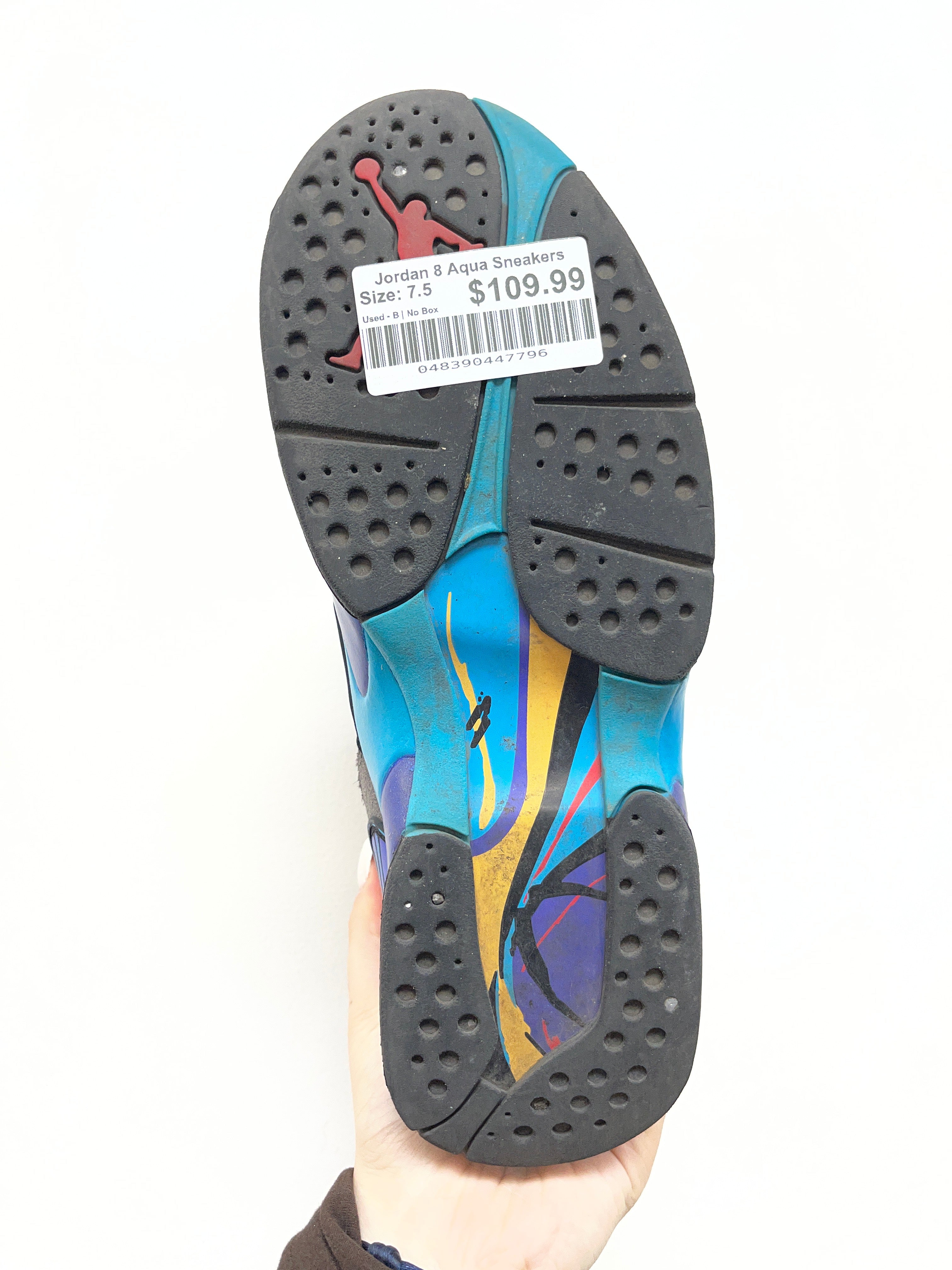 Jordan 8 Aqua Sneakers