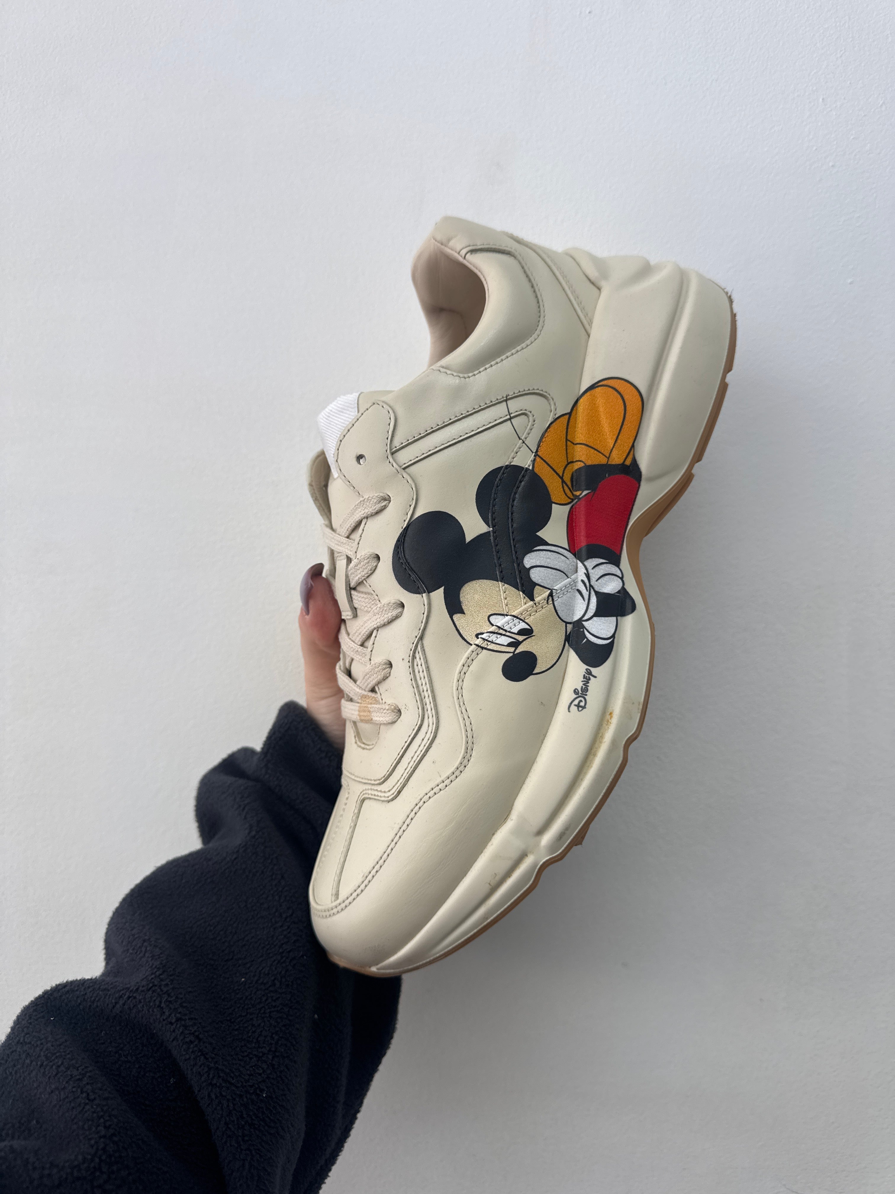 Gucci X Disney Mickey Mouse Rython Sneakers